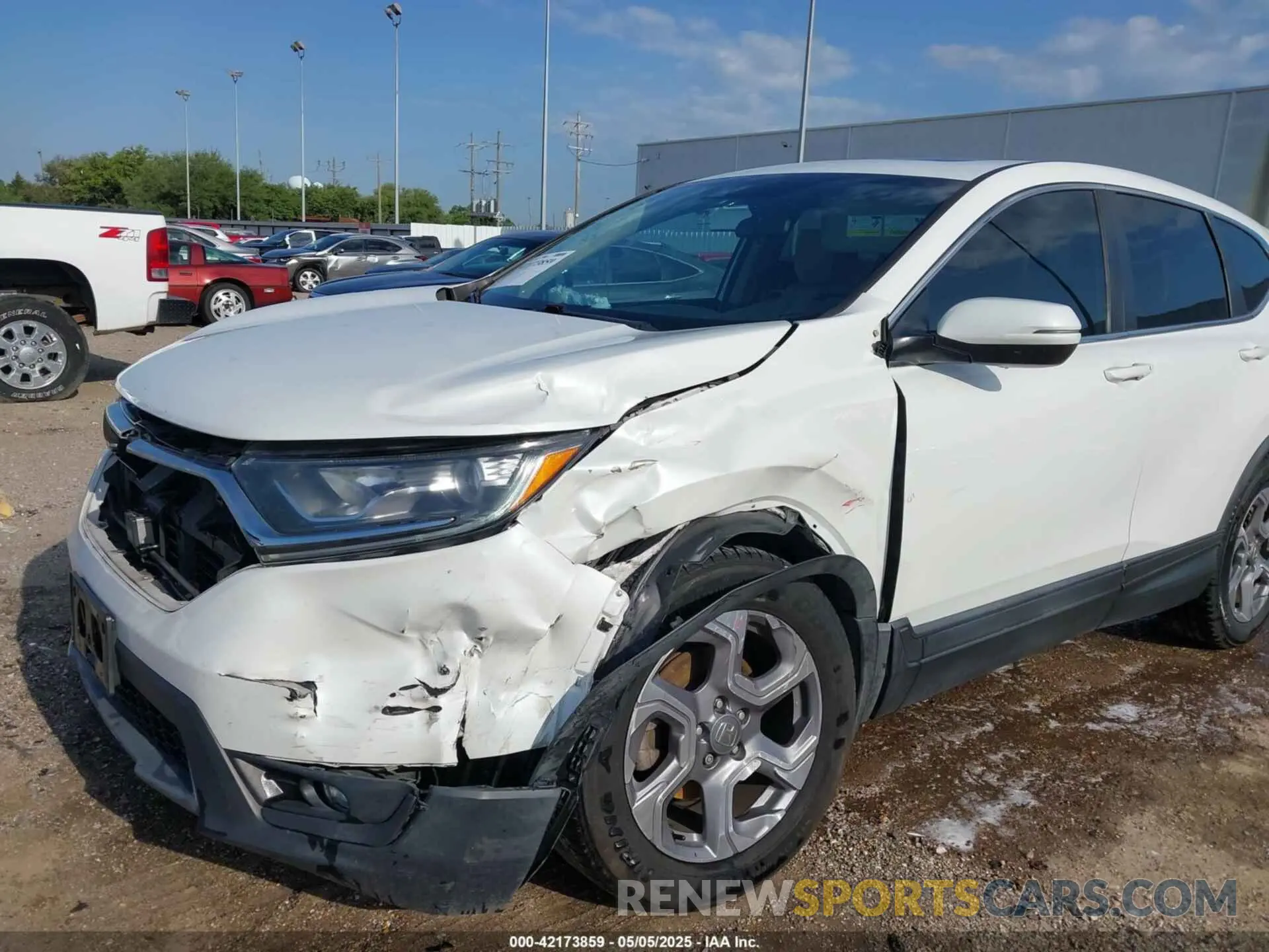 6 Photograph of a damaged car 7FARW1H57KE039981 HONDA CR-V 2019