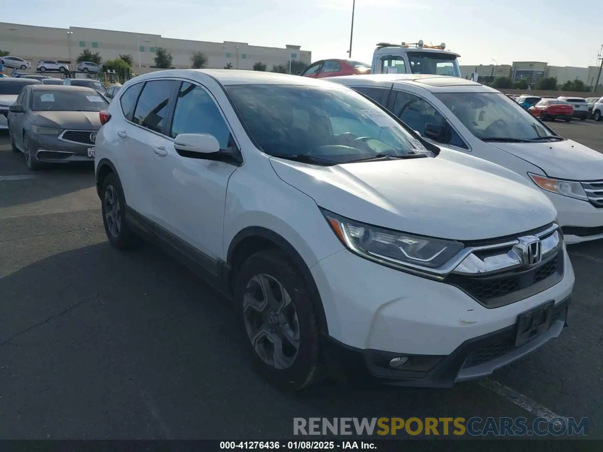 1 Photograph of a damaged car 7FARW1H58KE026219 HONDA CR-V 2019