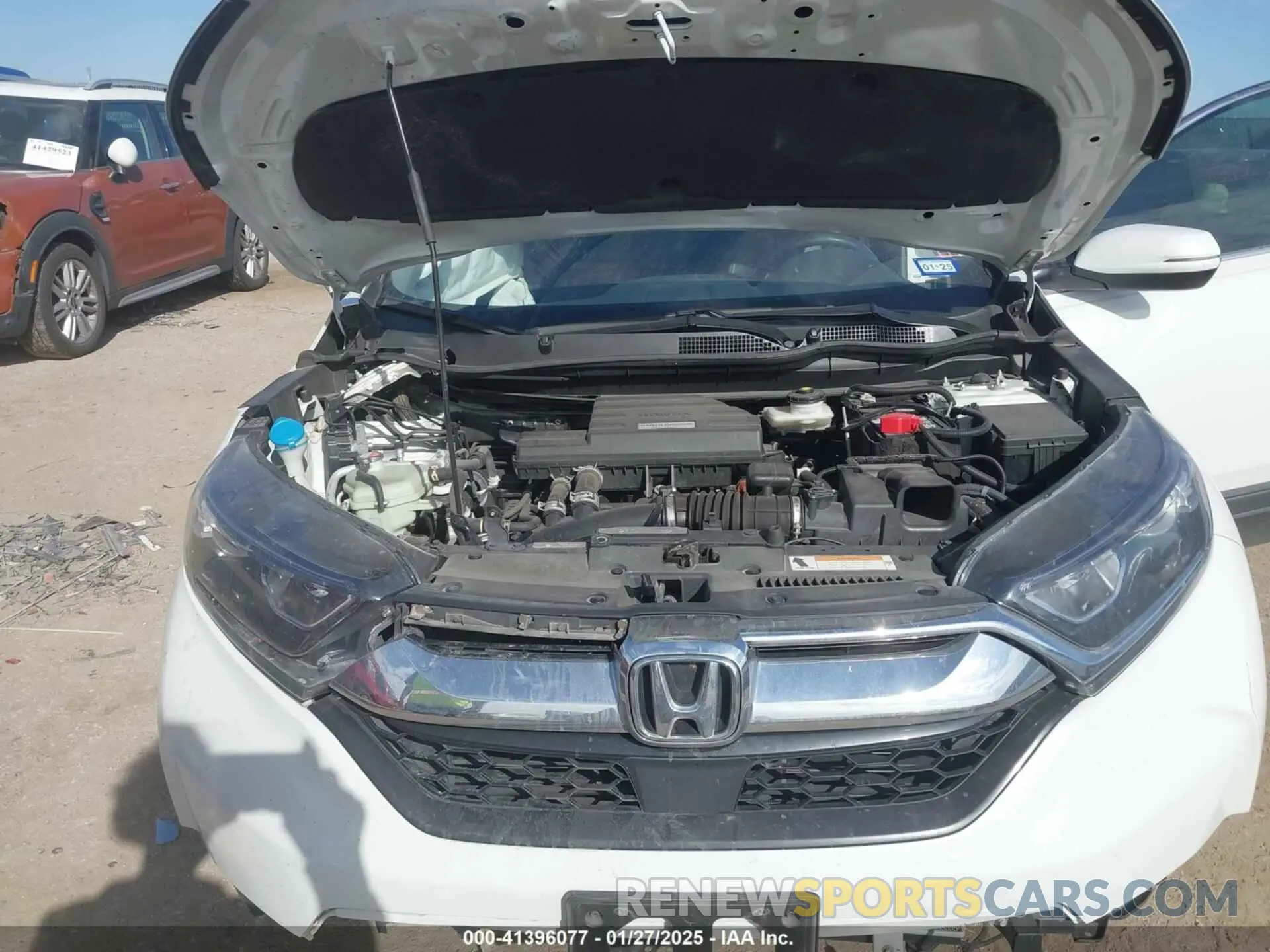 10 Photograph of a damaged car 7FARW1H81KE026203 HONDA CR-V 2019