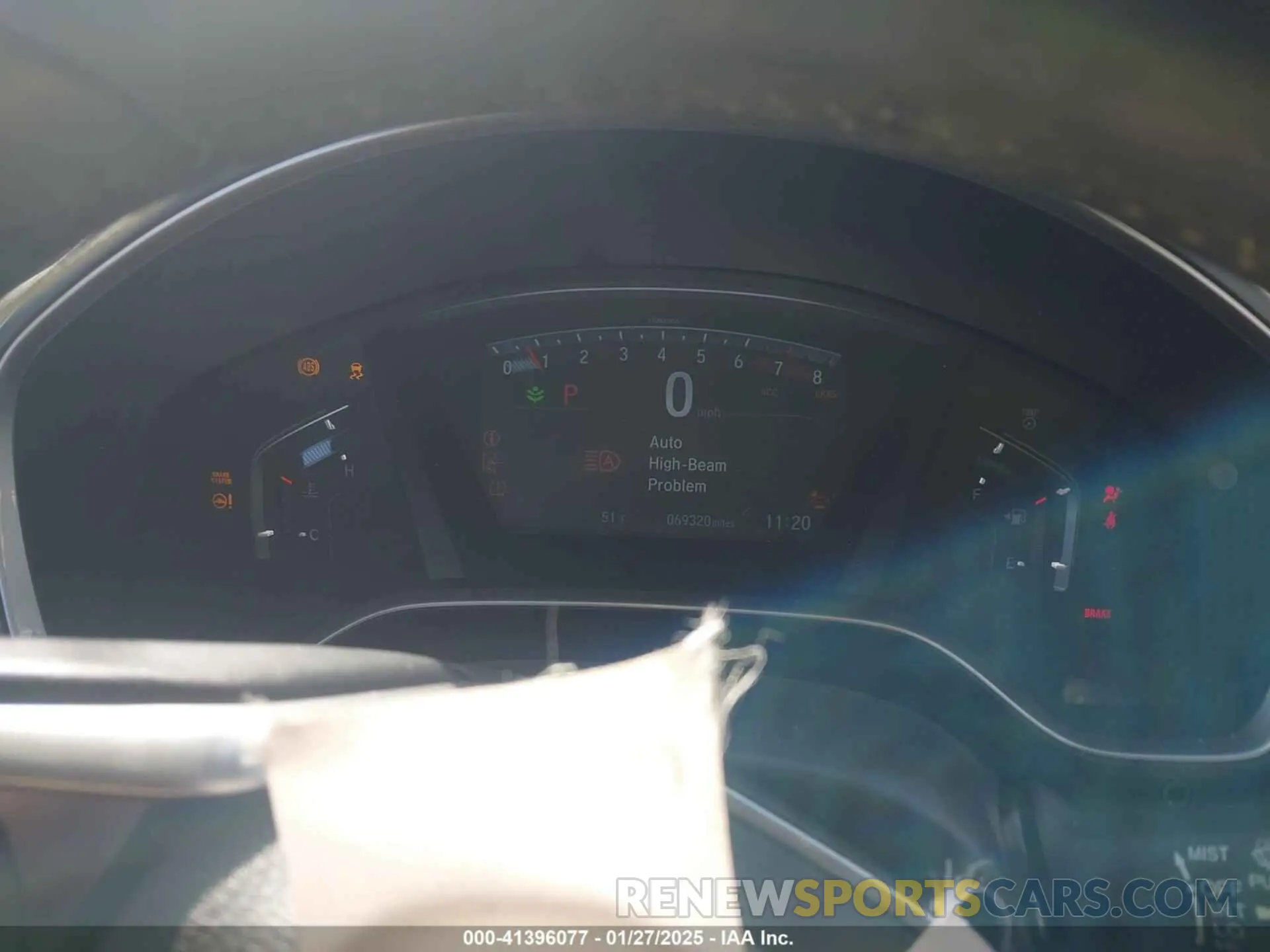 7 Photograph of a damaged car 7FARW1H81KE026203 HONDA CR-V 2019