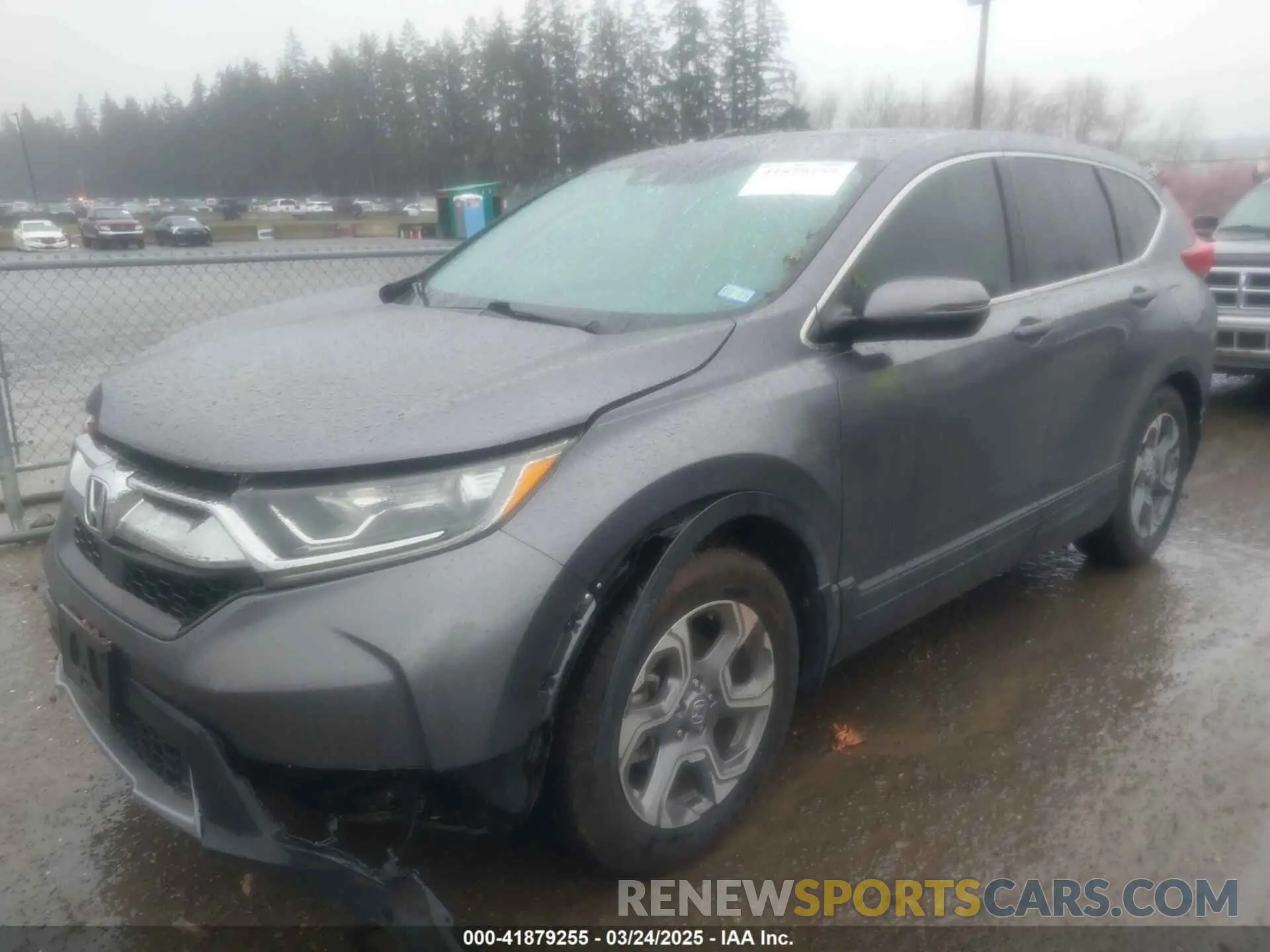 2 Photograph of a damaged car 7FARW1H81KE033300 HONDA CR-V 2019