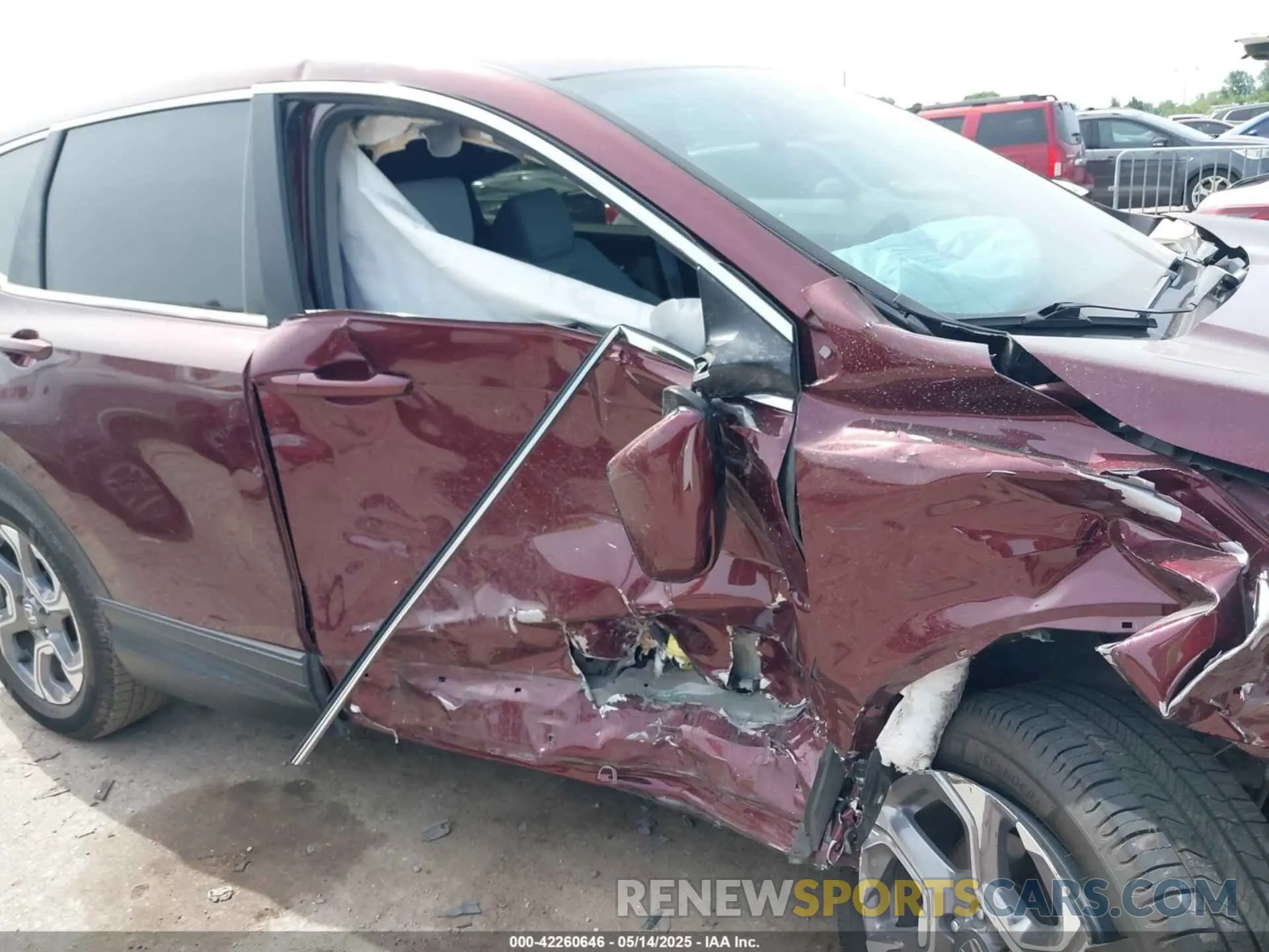 6 Photograph of a damaged car 7FARW1H84KE032965 HONDA CR-V 2019