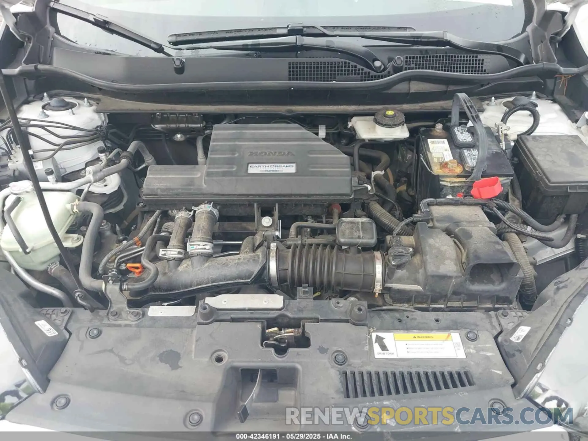 10 Photograph of a damaged car 7FARW1H99KE006726 HONDA CR-V 2019