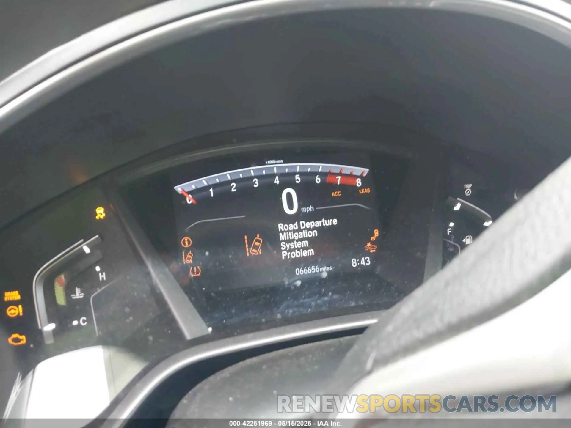 7 Photograph of a damaged car 7FARW2H52KE037769 HONDA CR-V 2019