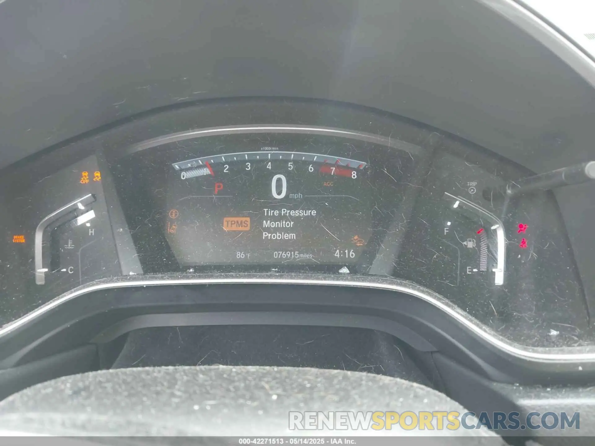 7 Photograph of a damaged car 7FARW2H53KE016011 HONDA CR-V 2019