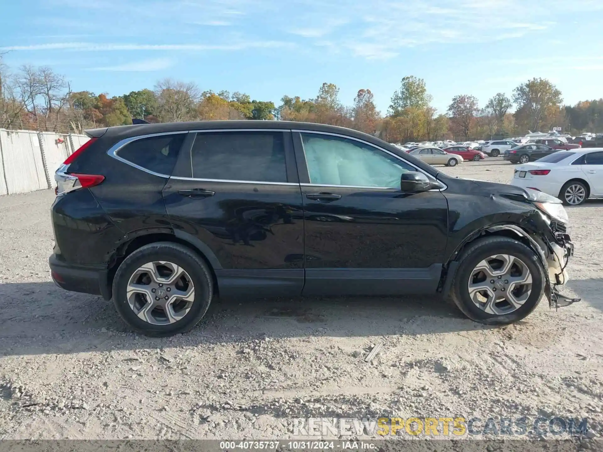 13 Photograph of a damaged car 7FARW2H53KE061398 HONDA CR-V 2019