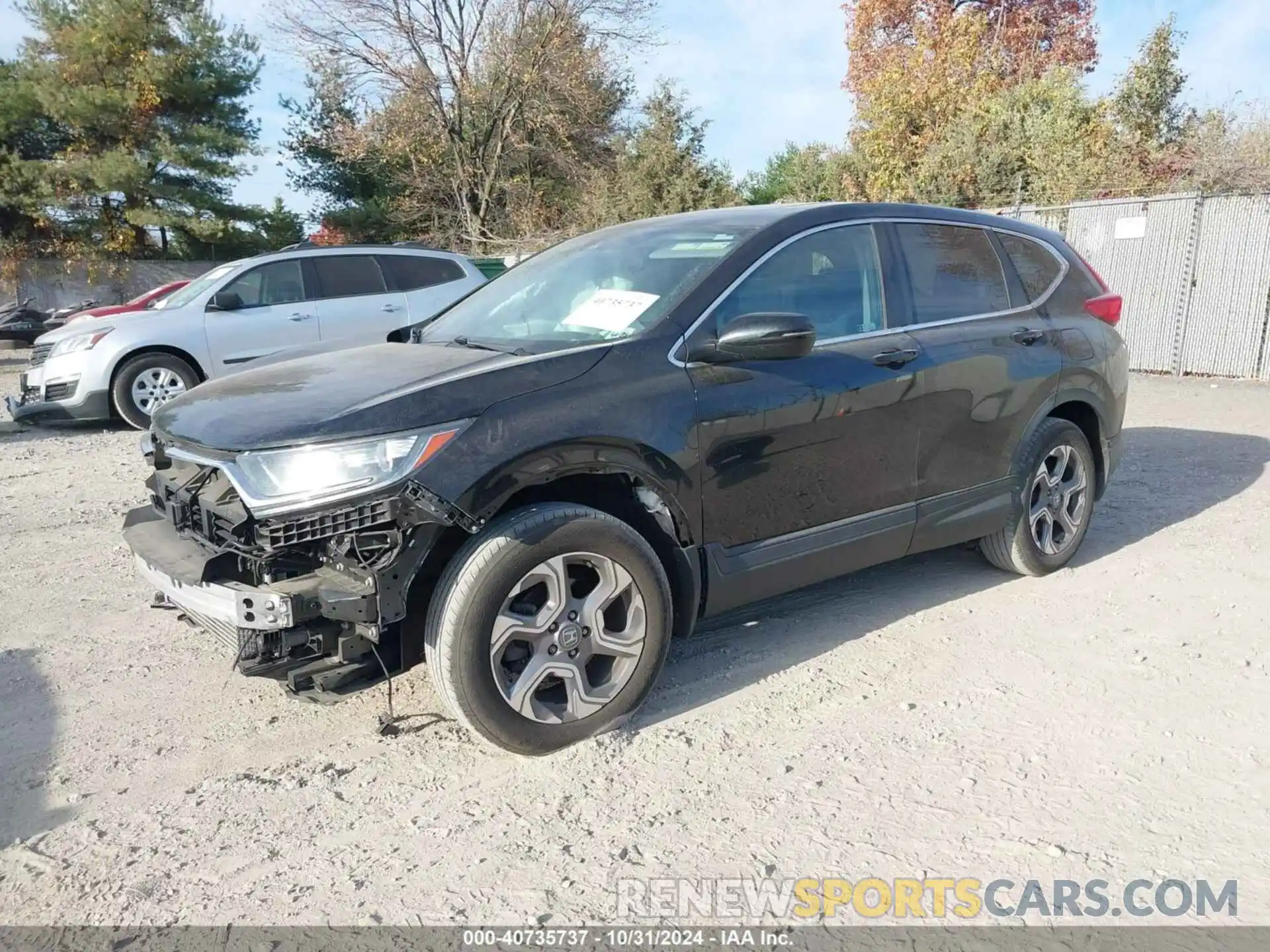 2 Photograph of a damaged car 7FARW2H53KE061398 HONDA CR-V 2019