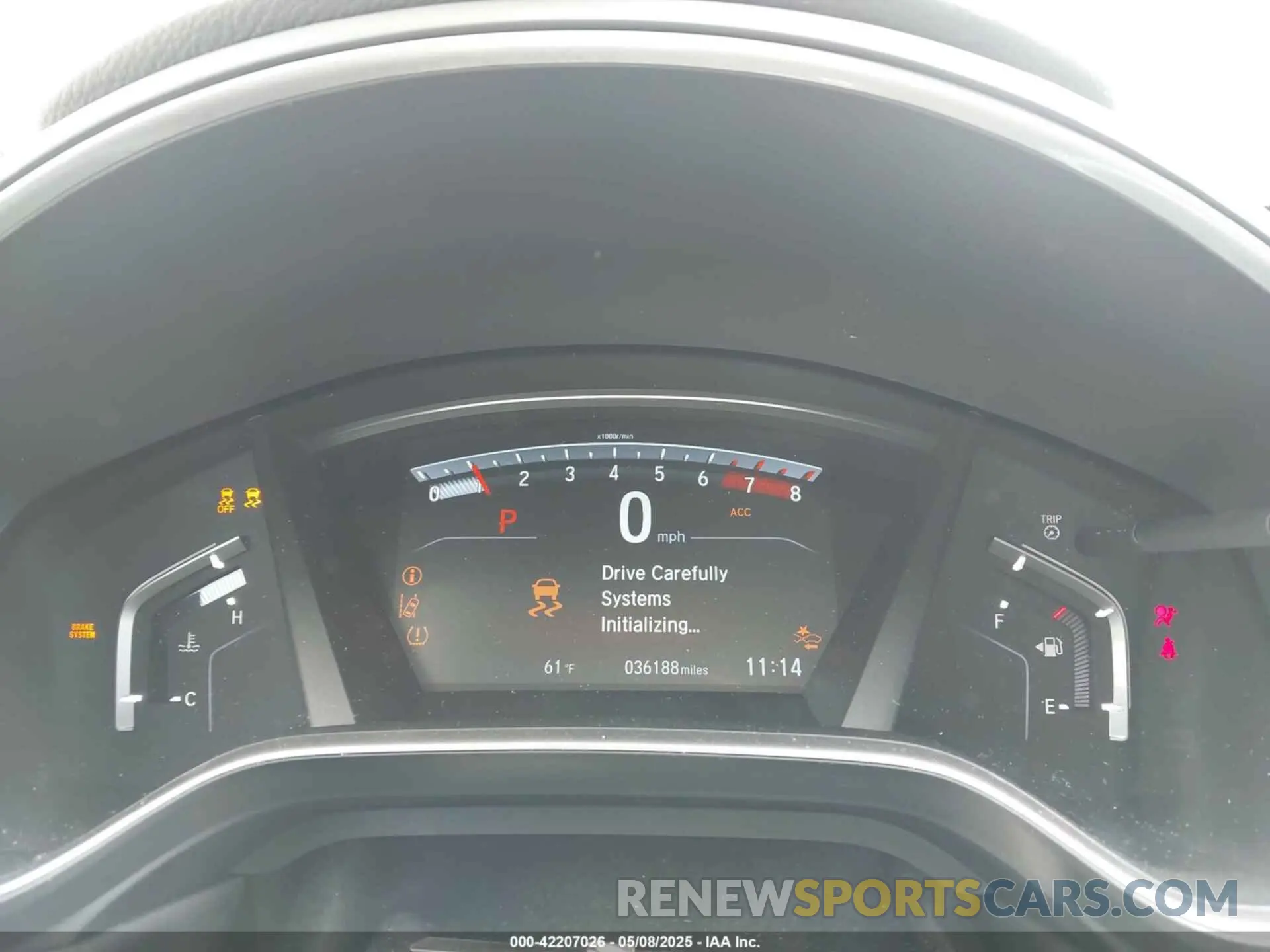 7 Photograph of a damaged car 7FARW2H55KE018844 HONDA CR-V 2019