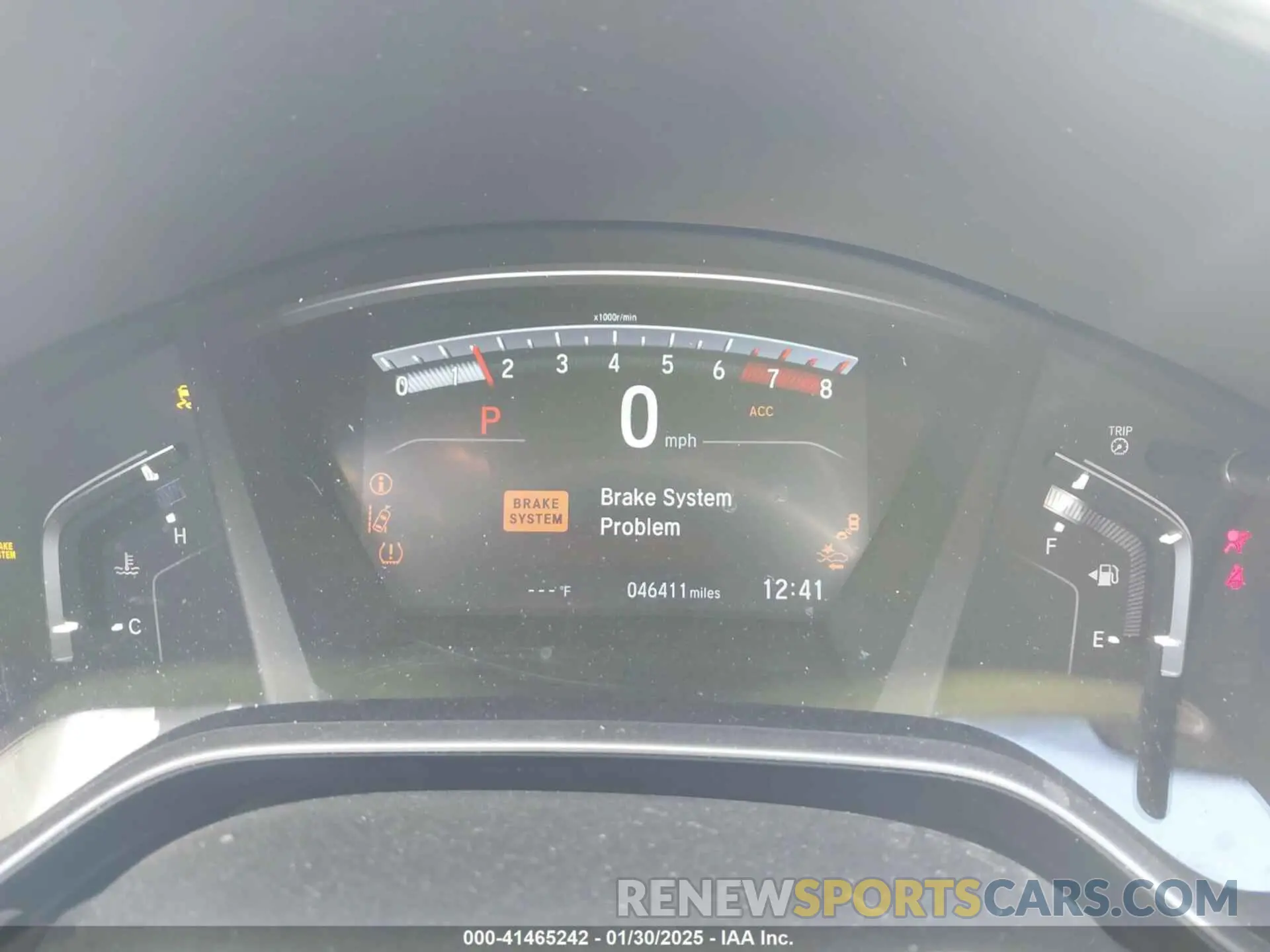 7 Photograph of a damaged car 7FARW2H55KE031982 HONDA CR-V 2019