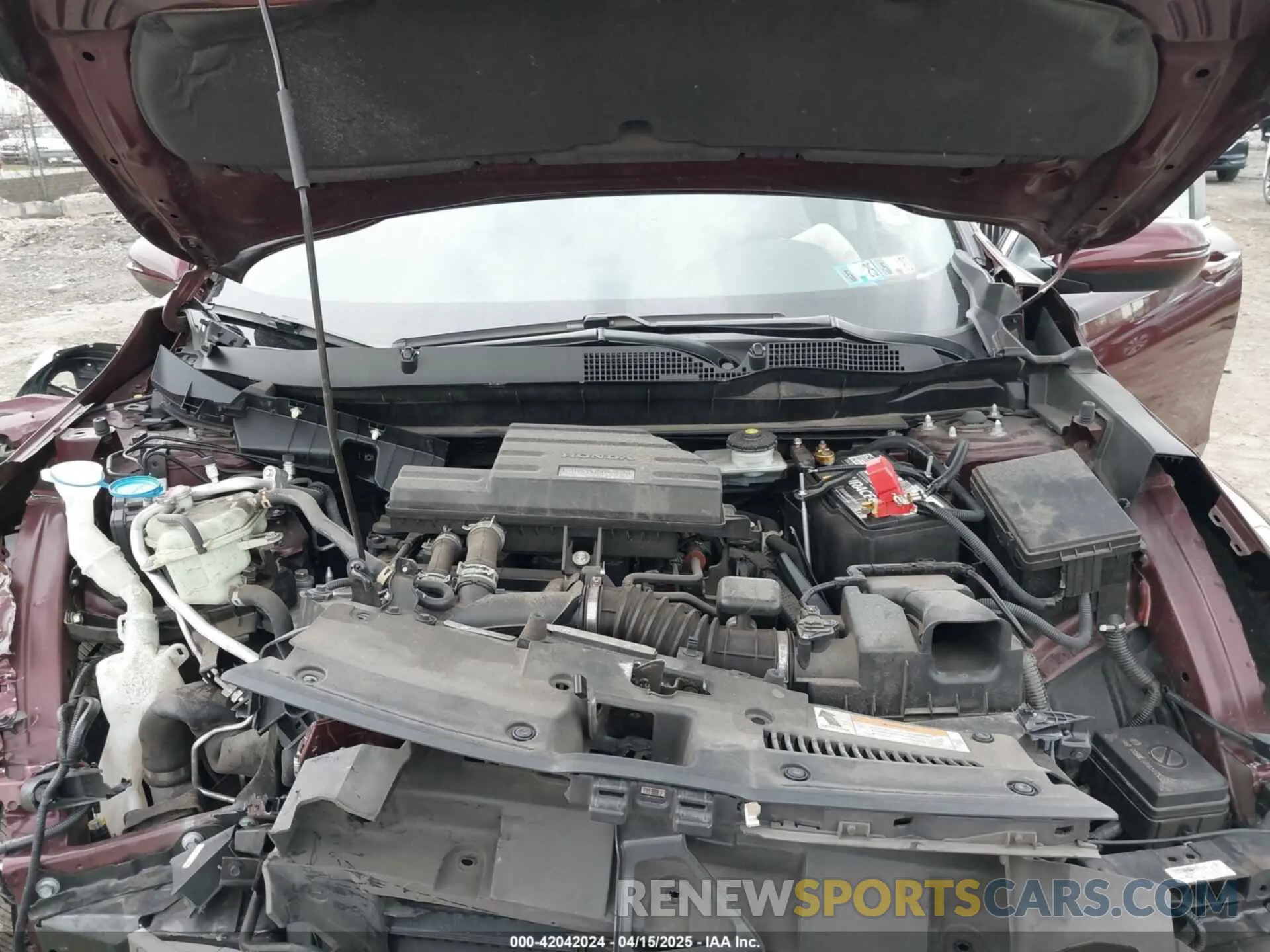 10 Photograph of a damaged car 7FARW2H58KE019907 HONDA CR-V 2019