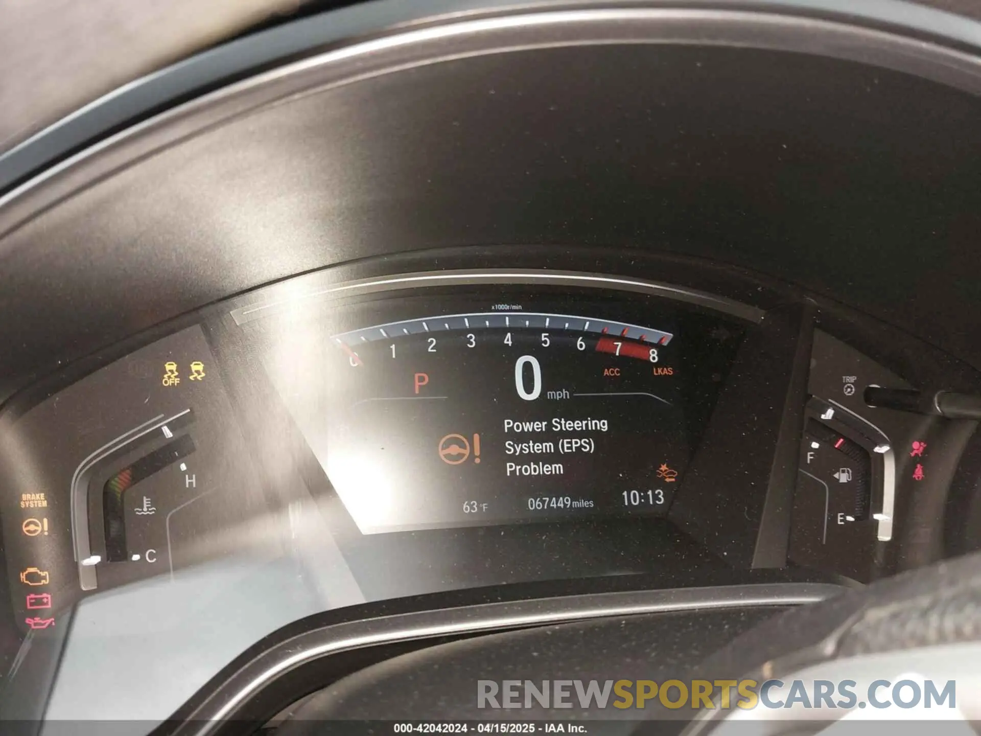7 Photograph of a damaged car 7FARW2H58KE019907 HONDA CR-V 2019