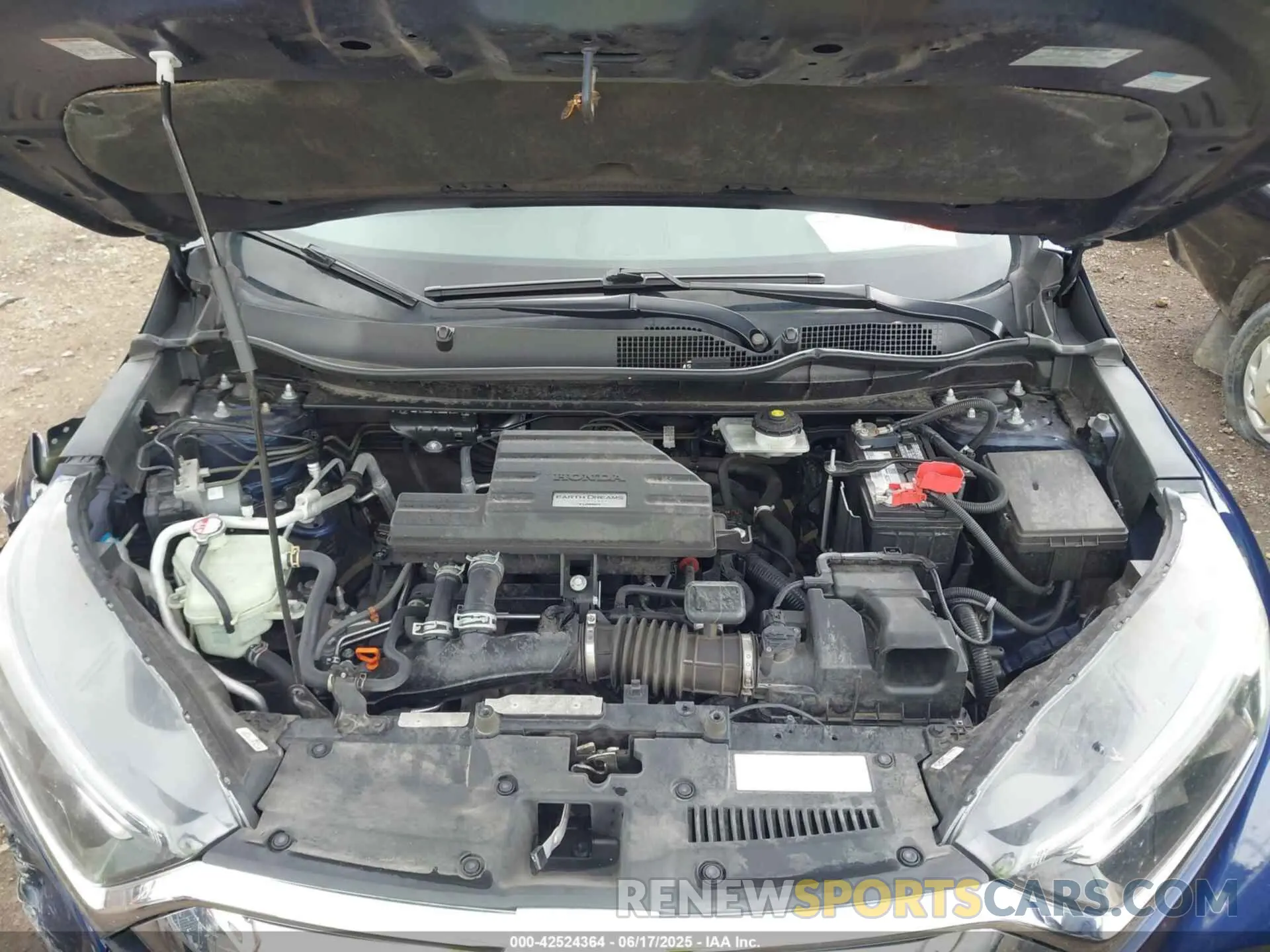 10 Photograph of a damaged car 7FARW2H59KE026381 HONDA CR-V 2019