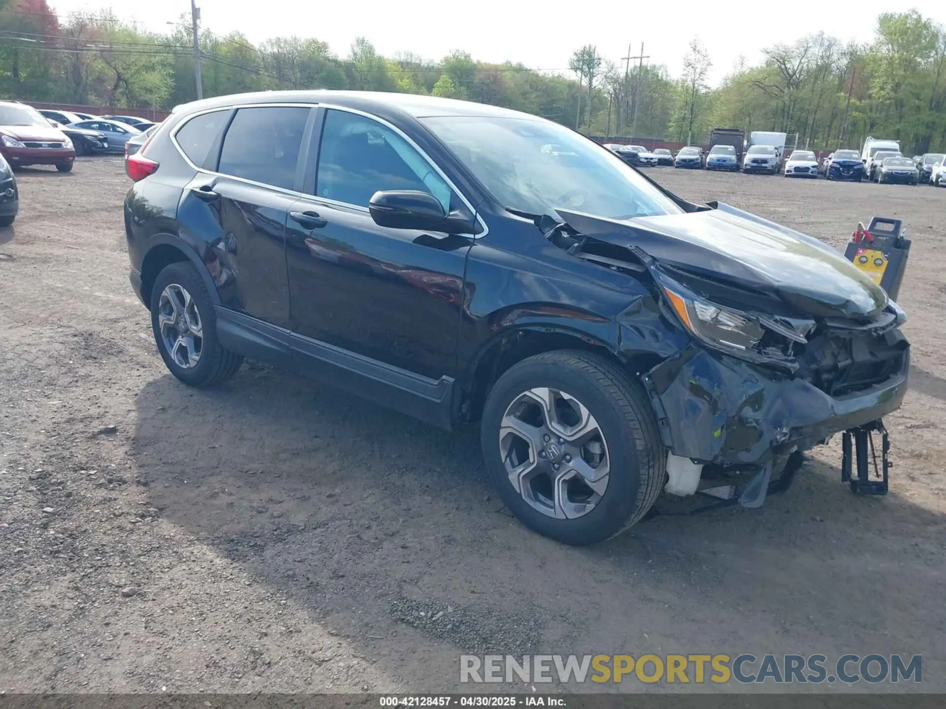 1 Photograph of a damaged car 7FARW2H59KE037414 HONDA CR-V 2019