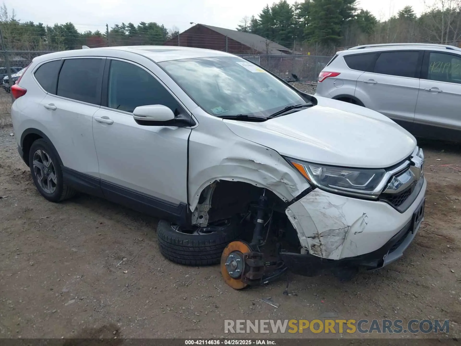 1 Photograph of a damaged car 7FARW2H5XKE029516 HONDA CR-V 2019