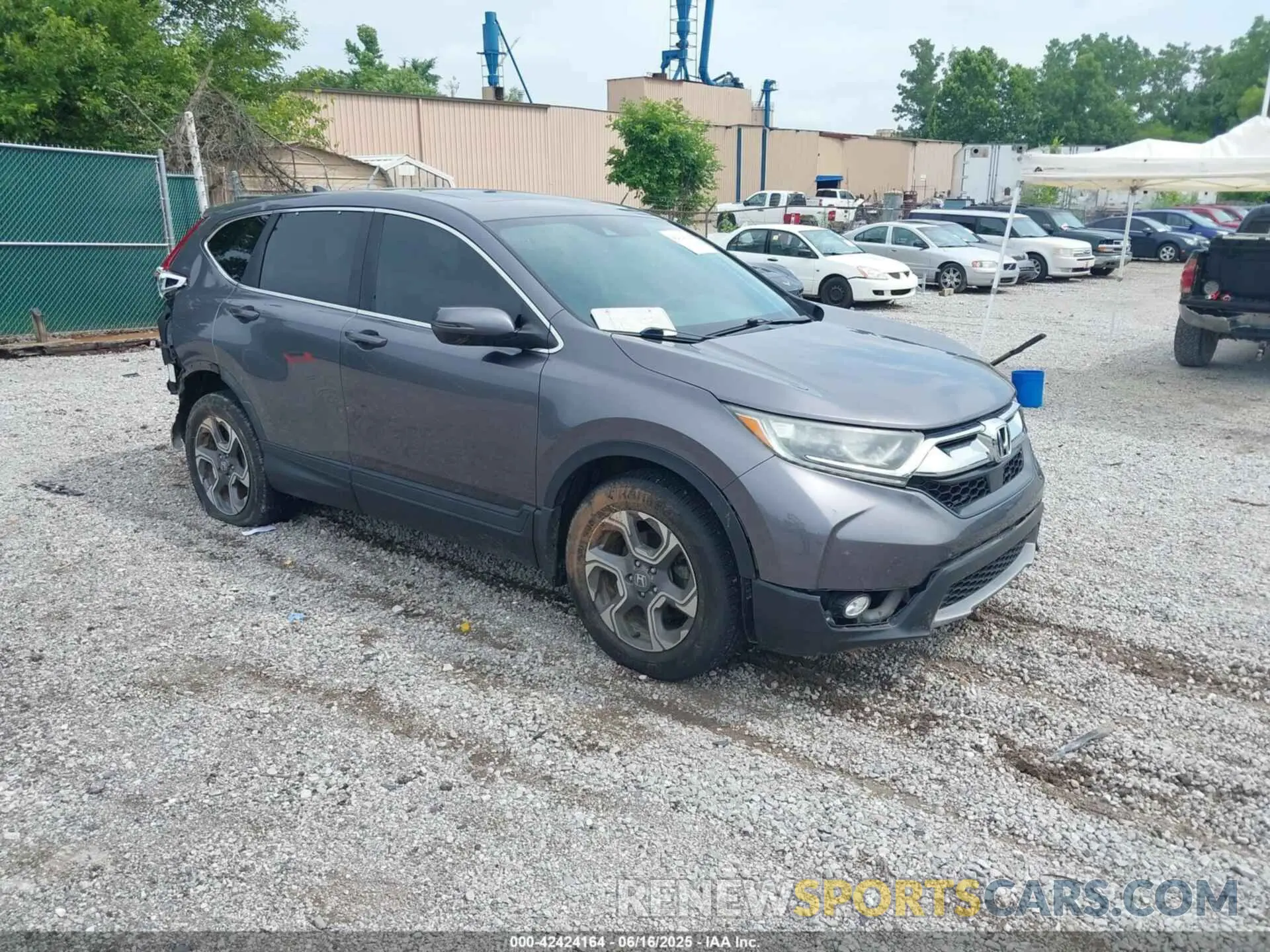 1 Photograph of a damaged car 7FARW2H84KE018991 HONDA CR-V 2019