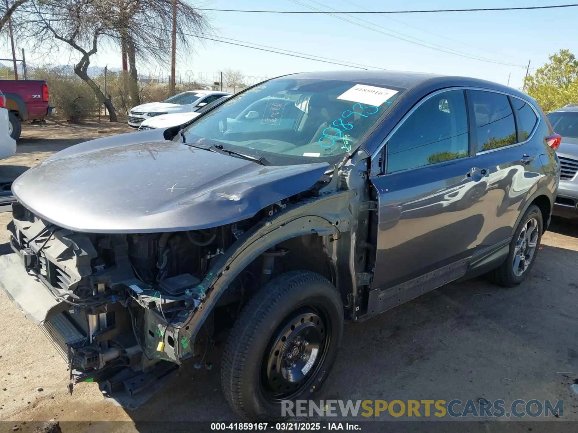 6 Photograph of a damaged car 7FARW2H84KE028937 HONDA CR-V 2019