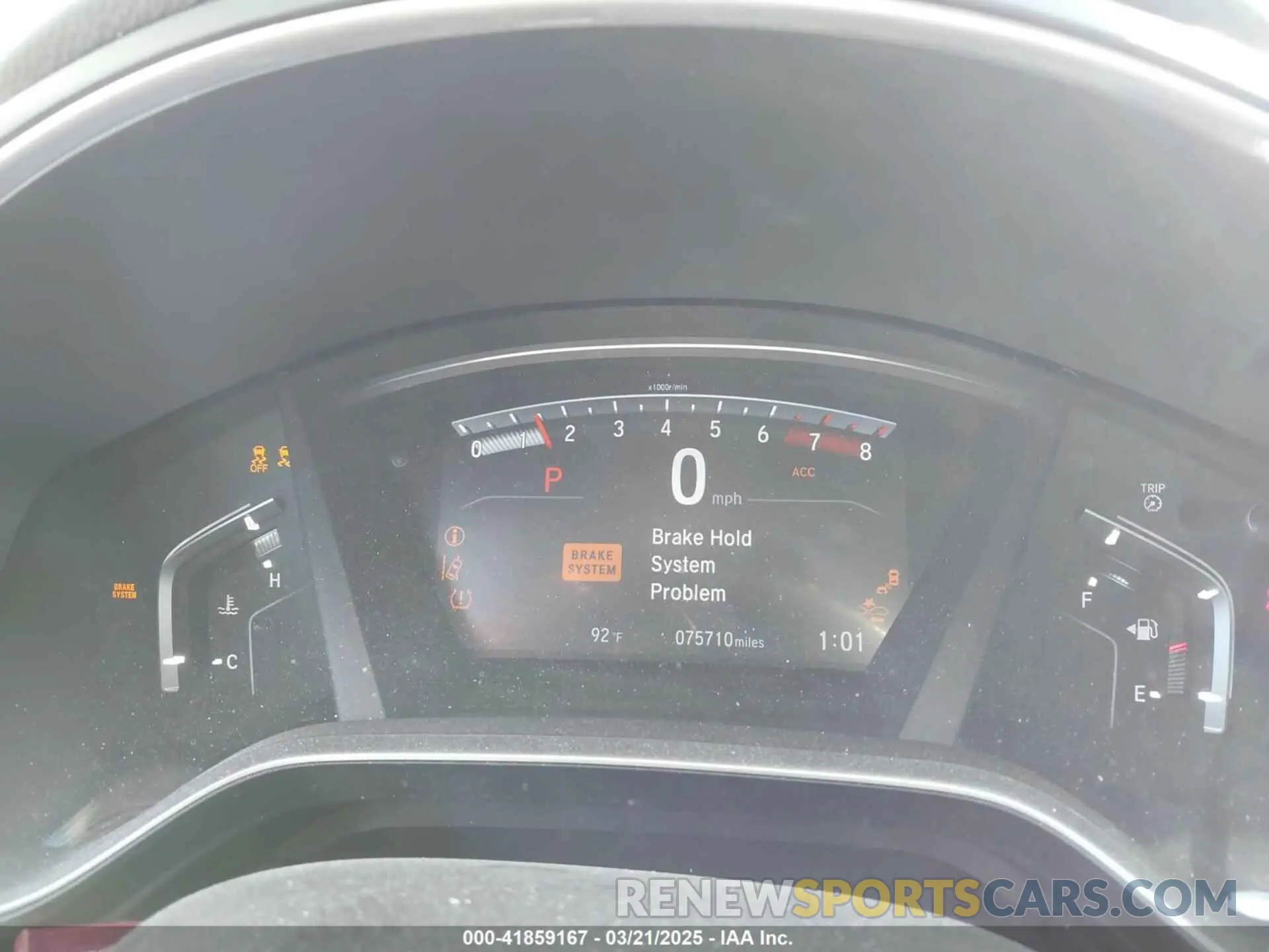 7 Photograph of a damaged car 7FARW2H84KE028937 HONDA CR-V 2019
