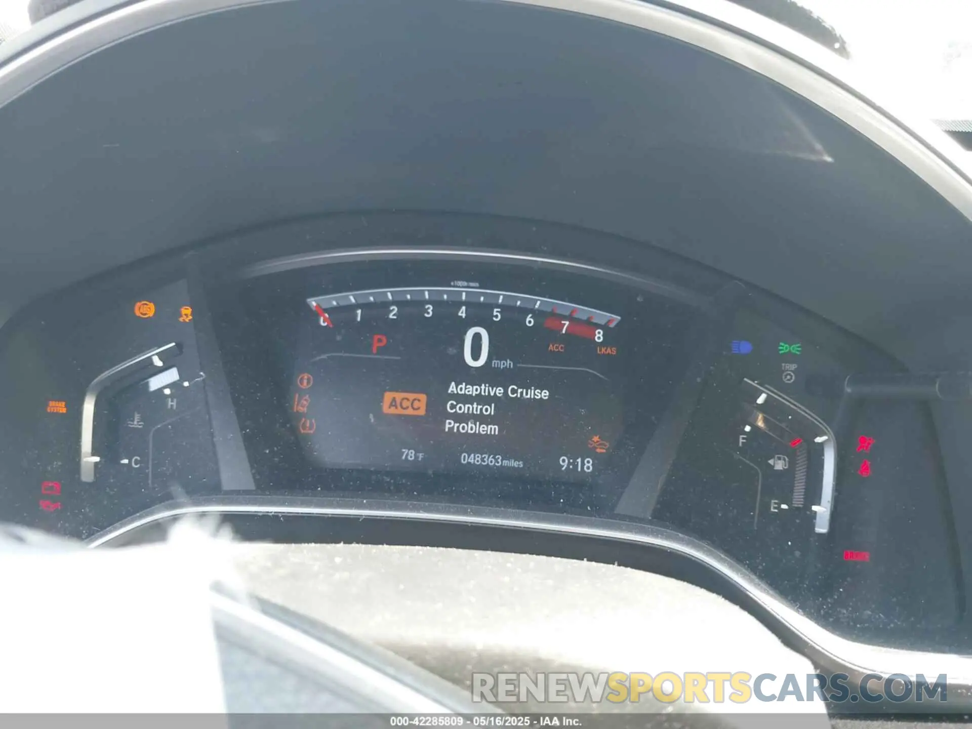 7 Photograph of a damaged car 7FARW2H86KE008138 HONDA CR-V 2019