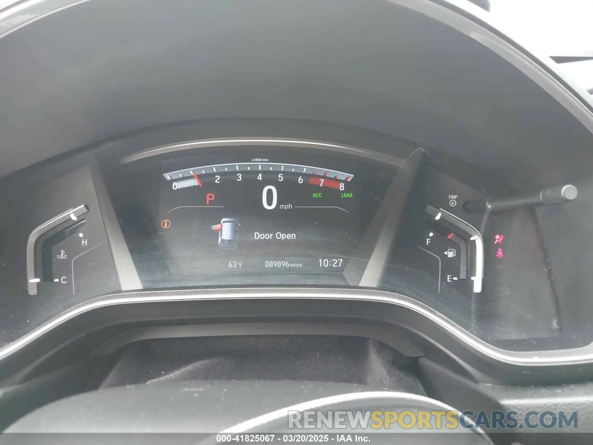 7 Photograph of a damaged car 7FARW2H86KE051507 HONDA CR-V 2019