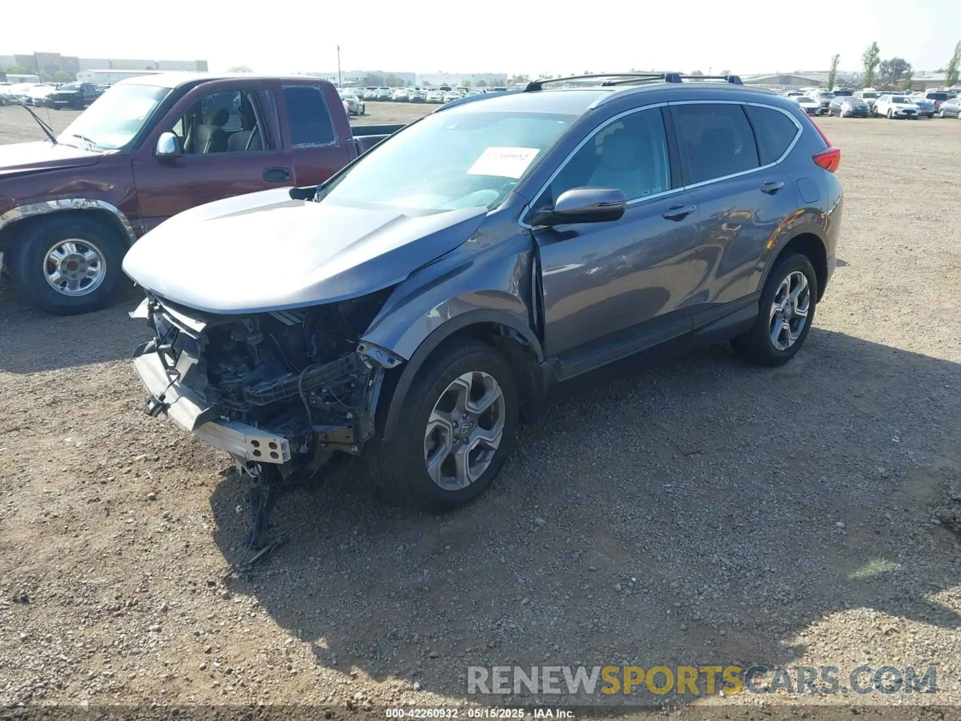 2 Photograph of a damaged car 7FARW2H88KE059396 HONDA CR-V 2019