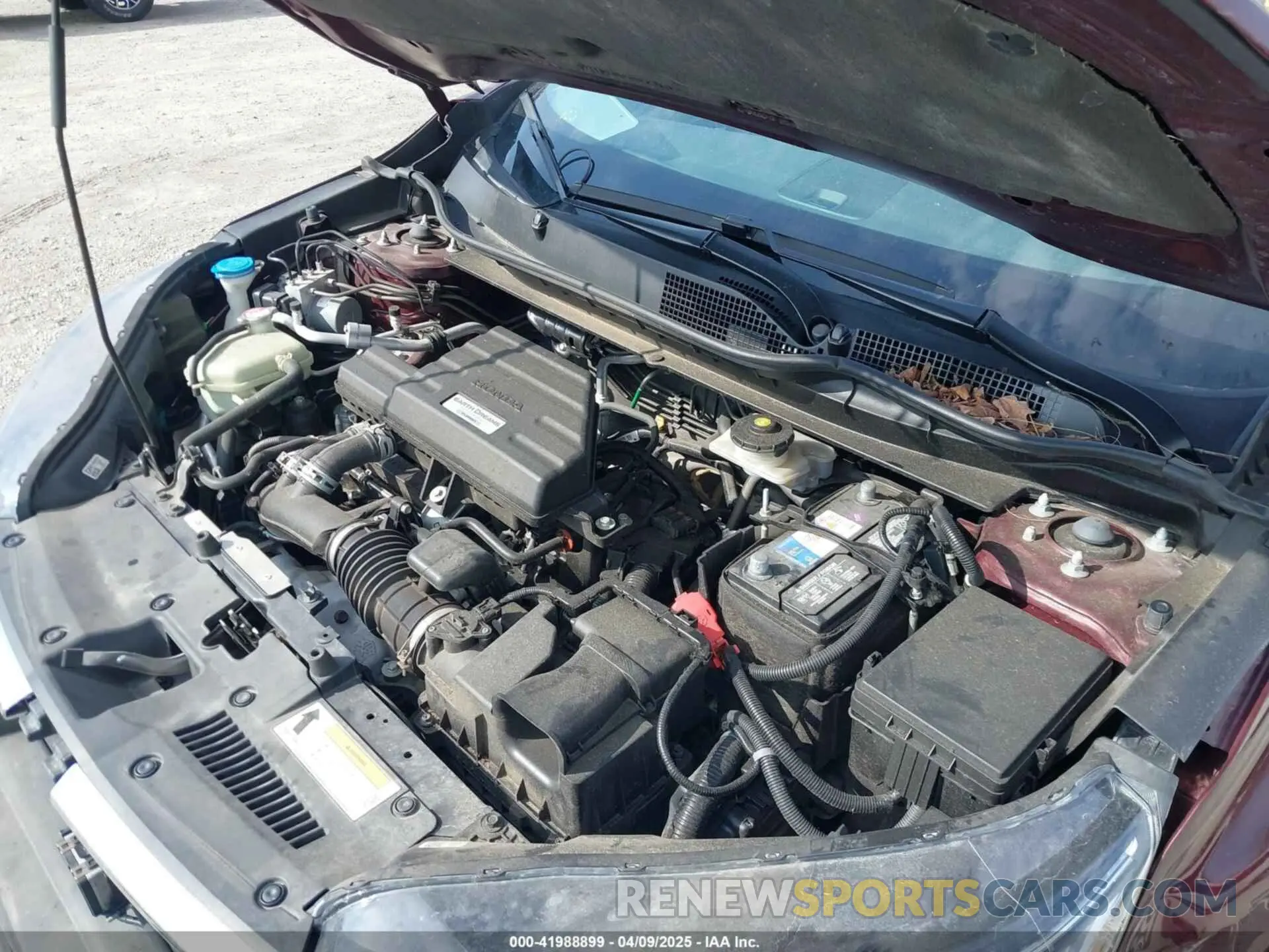 10 Photograph of a damaged car 7FARW2H89KE051792 HONDA CR-V 2019