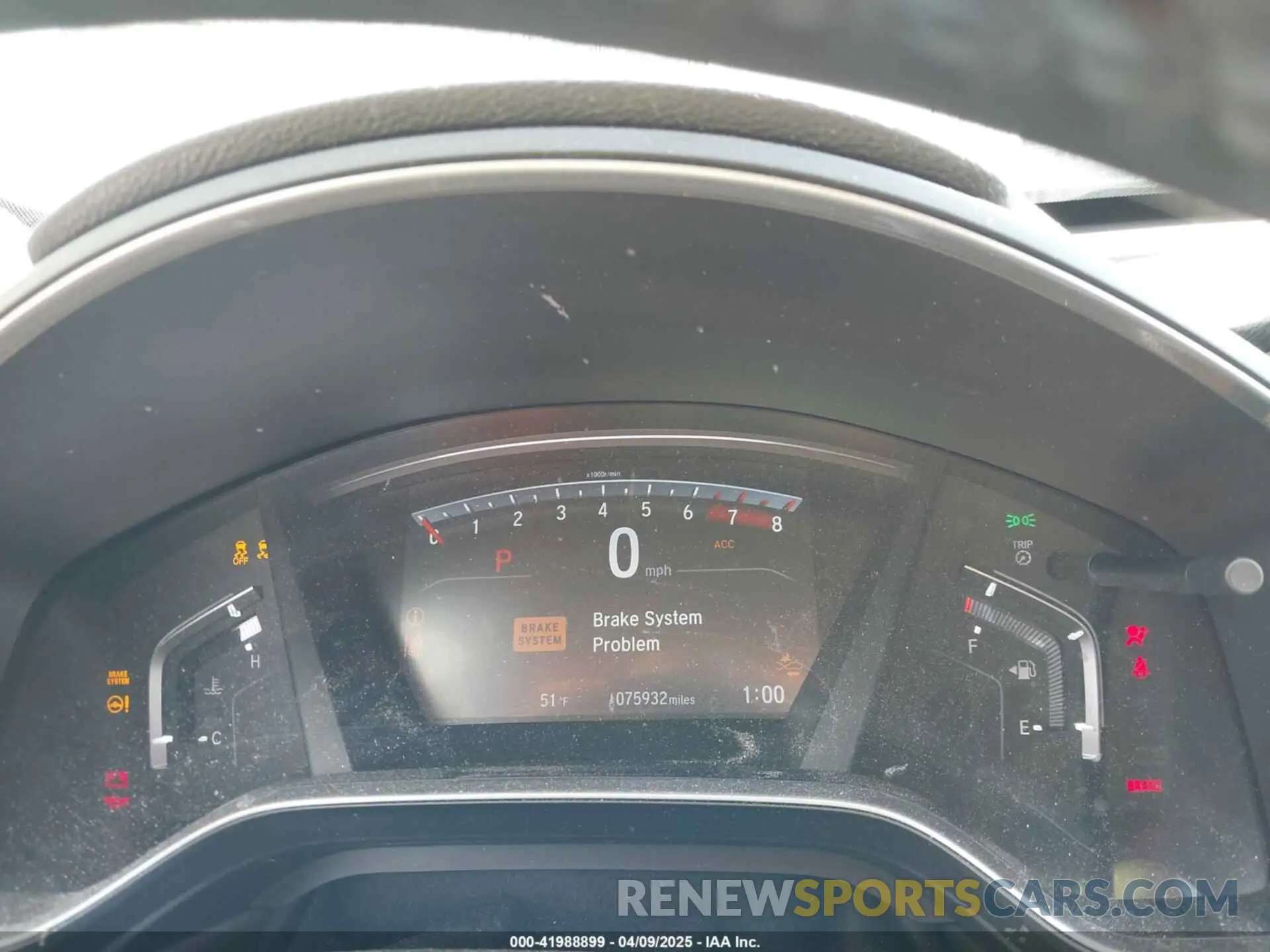 7 Photograph of a damaged car 7FARW2H89KE051792 HONDA CR-V 2019