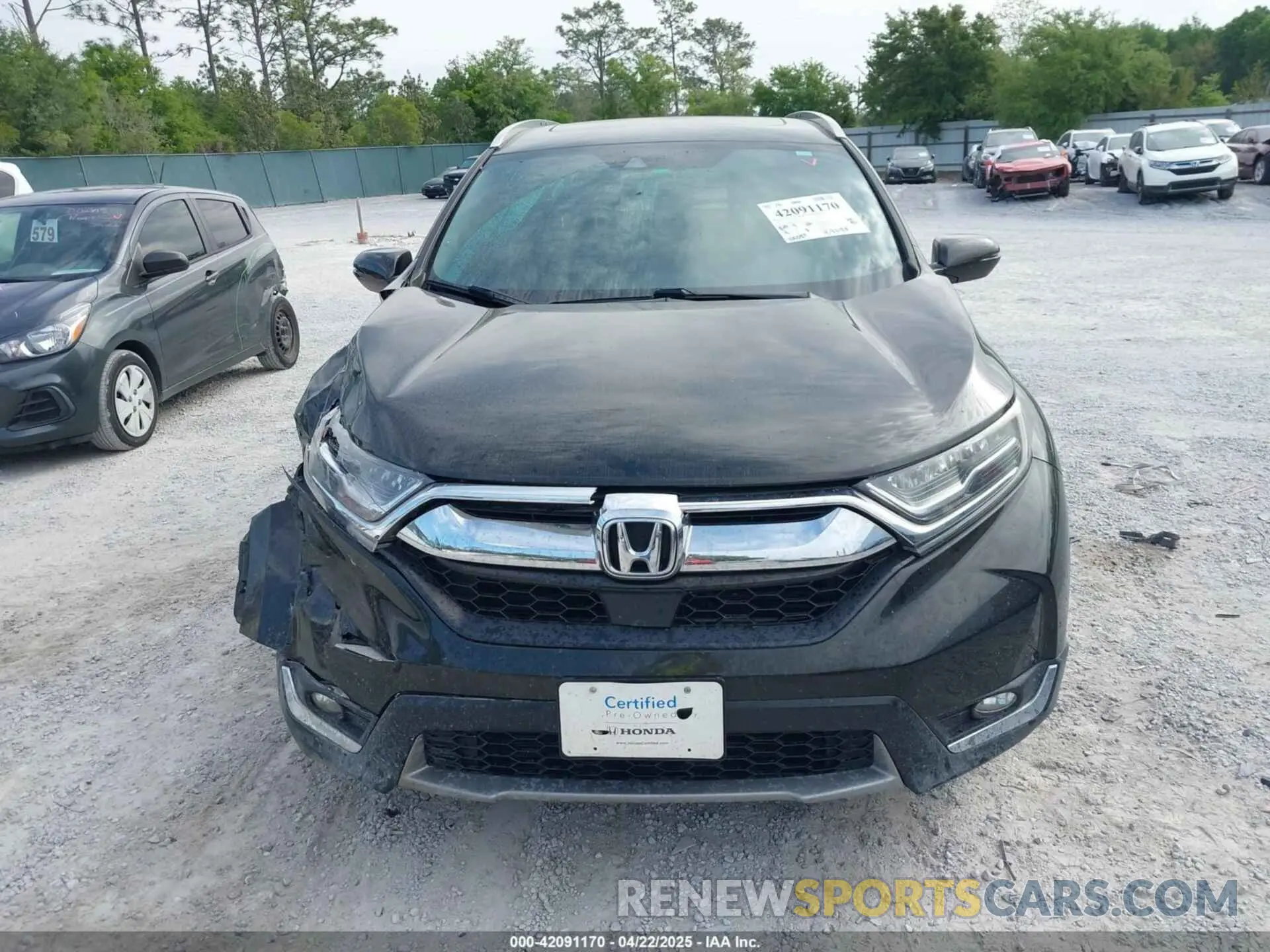 12 Photograph of a damaged car 7FARW2H92KE030632 HONDA CR-V 2019