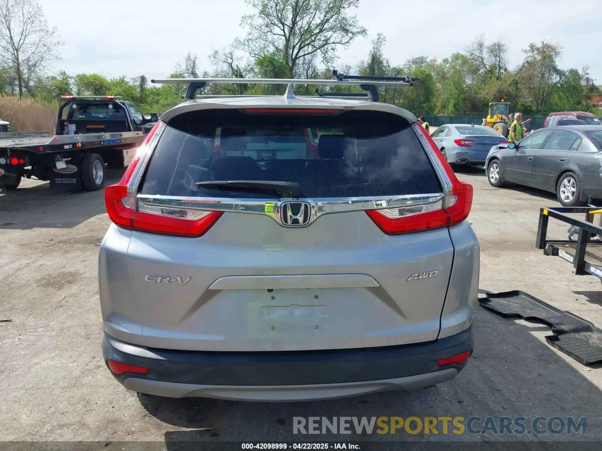 16 Photograph of a damaged car JHLRW2H56KX007047 HONDA CR-V 2019
