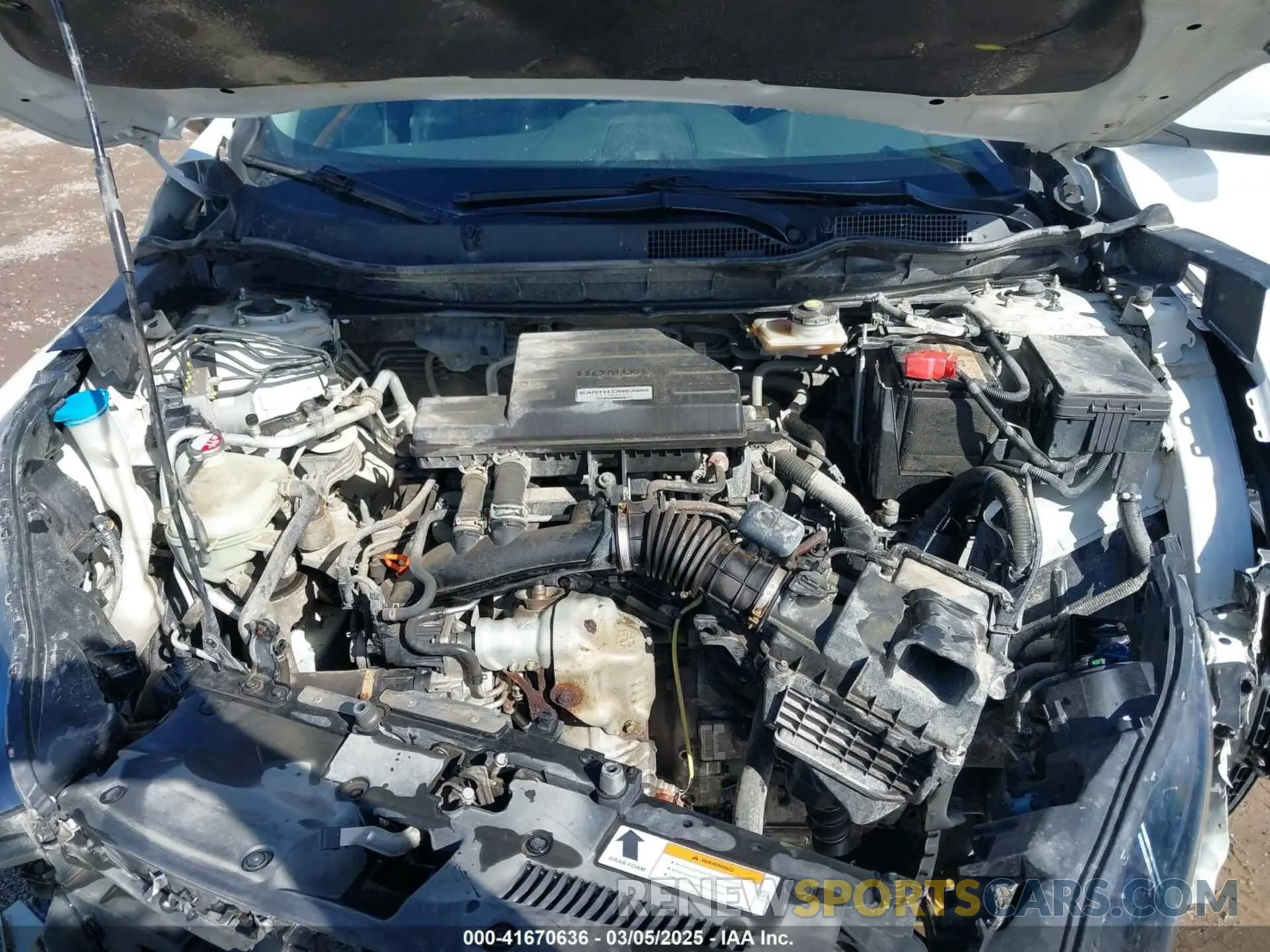 10 Photograph of a damaged car JHLRW2H81KX006771 HONDA CR-V 2019