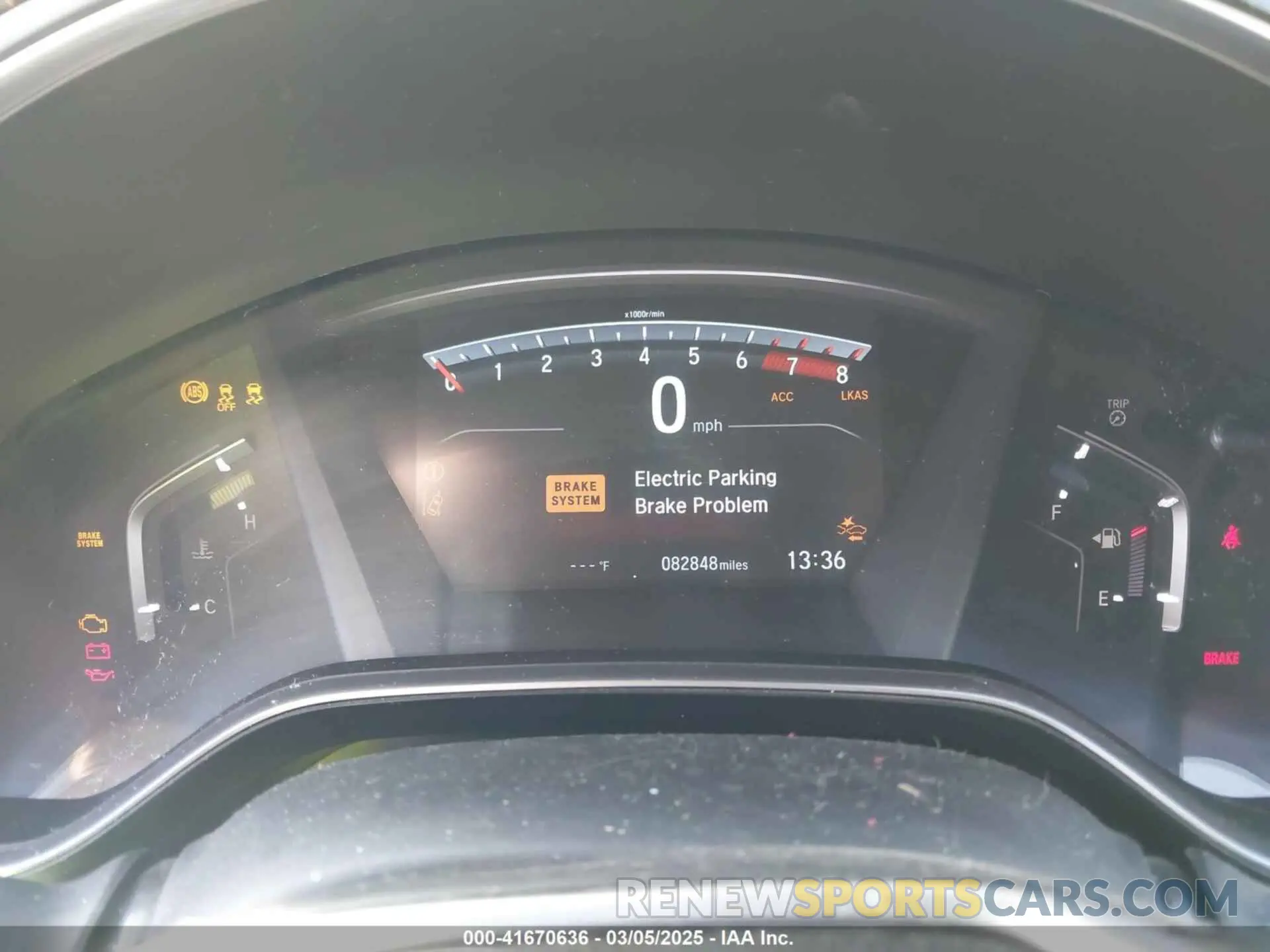 7 Photograph of a damaged car JHLRW2H81KX006771 HONDA CR-V 2019