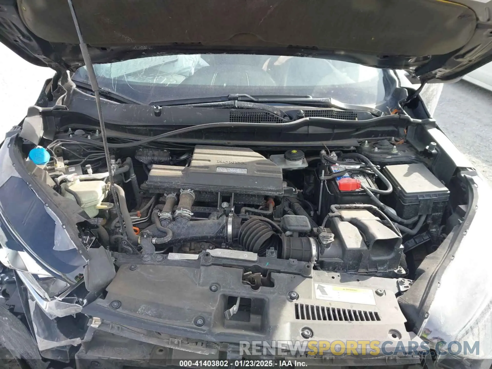10 Photograph of a damaged car JHLRW2H88KX012907 HONDA CR-V 2019