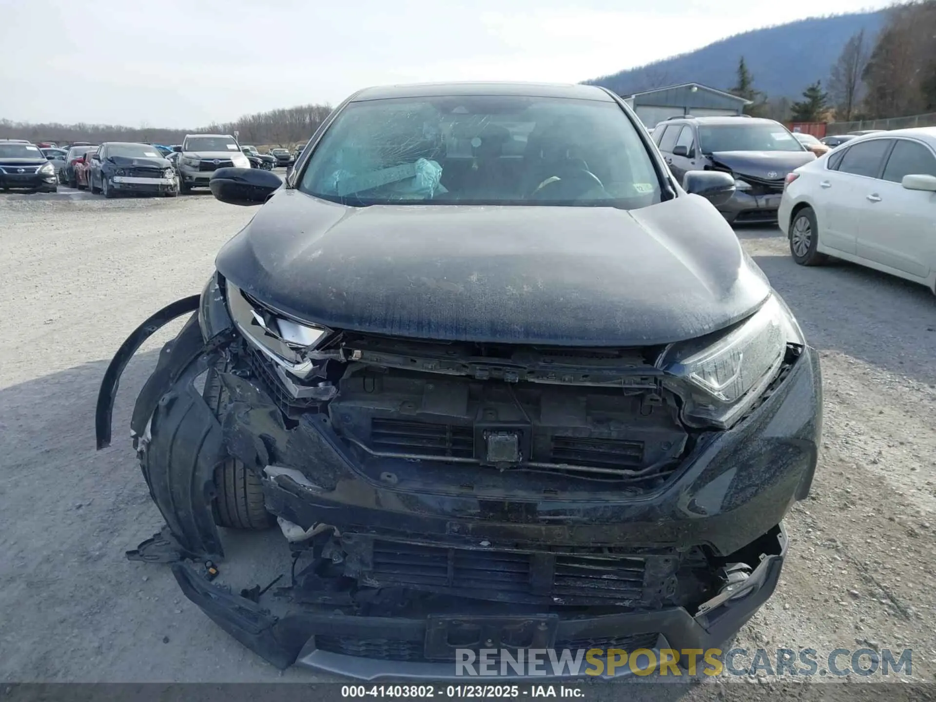 13 Photograph of a damaged car JHLRW2H88KX012907 HONDA CR-V 2019