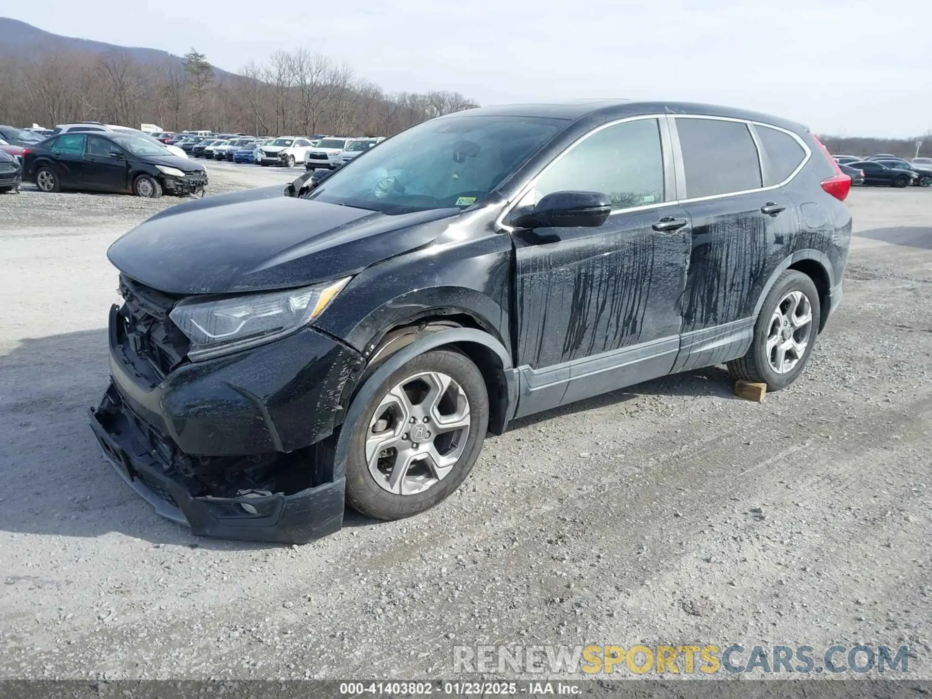 2 Photograph of a damaged car JHLRW2H88KX012907 HONDA CR-V 2019
