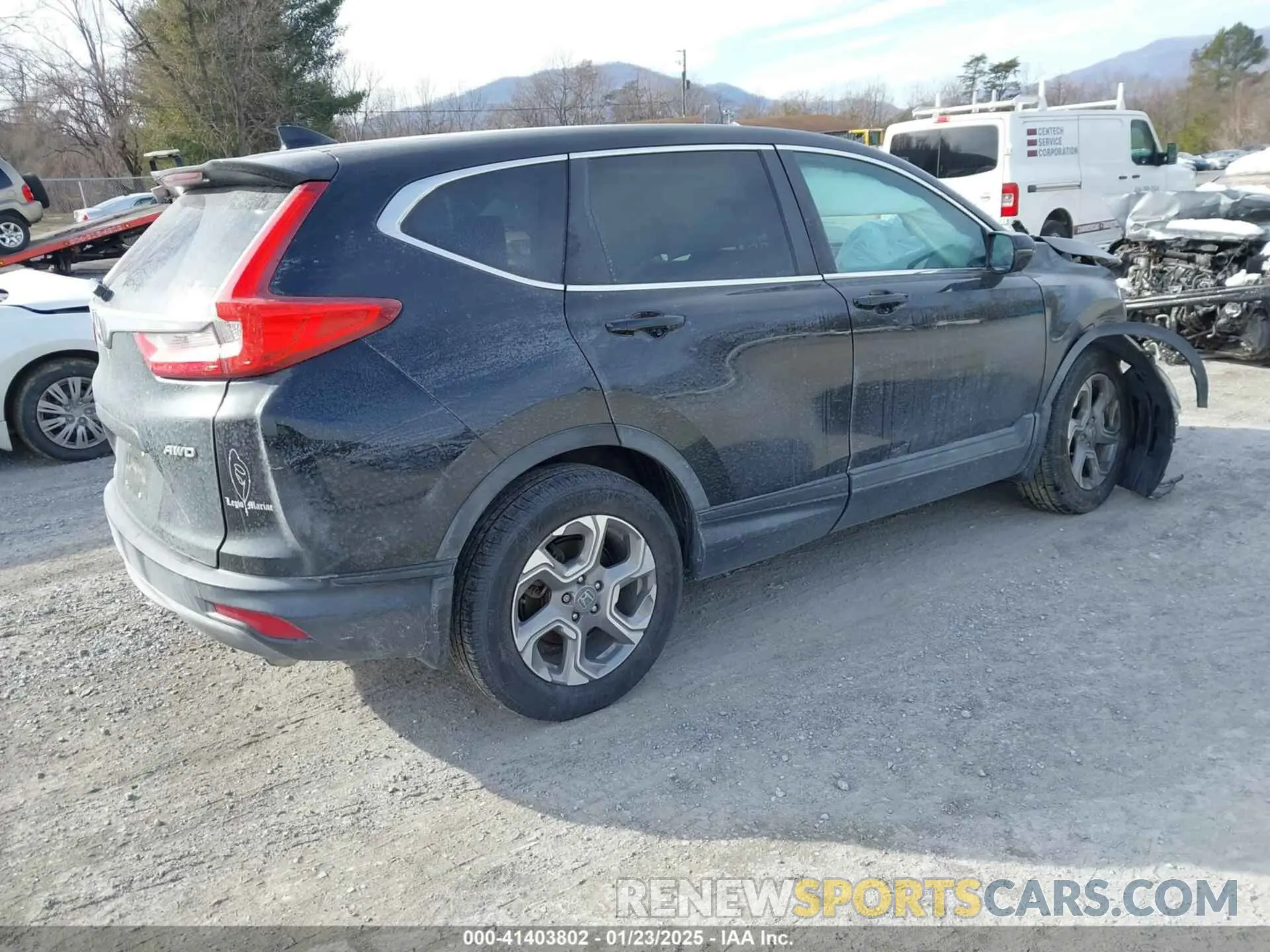 4 Photograph of a damaged car JHLRW2H88KX012907 HONDA CR-V 2019