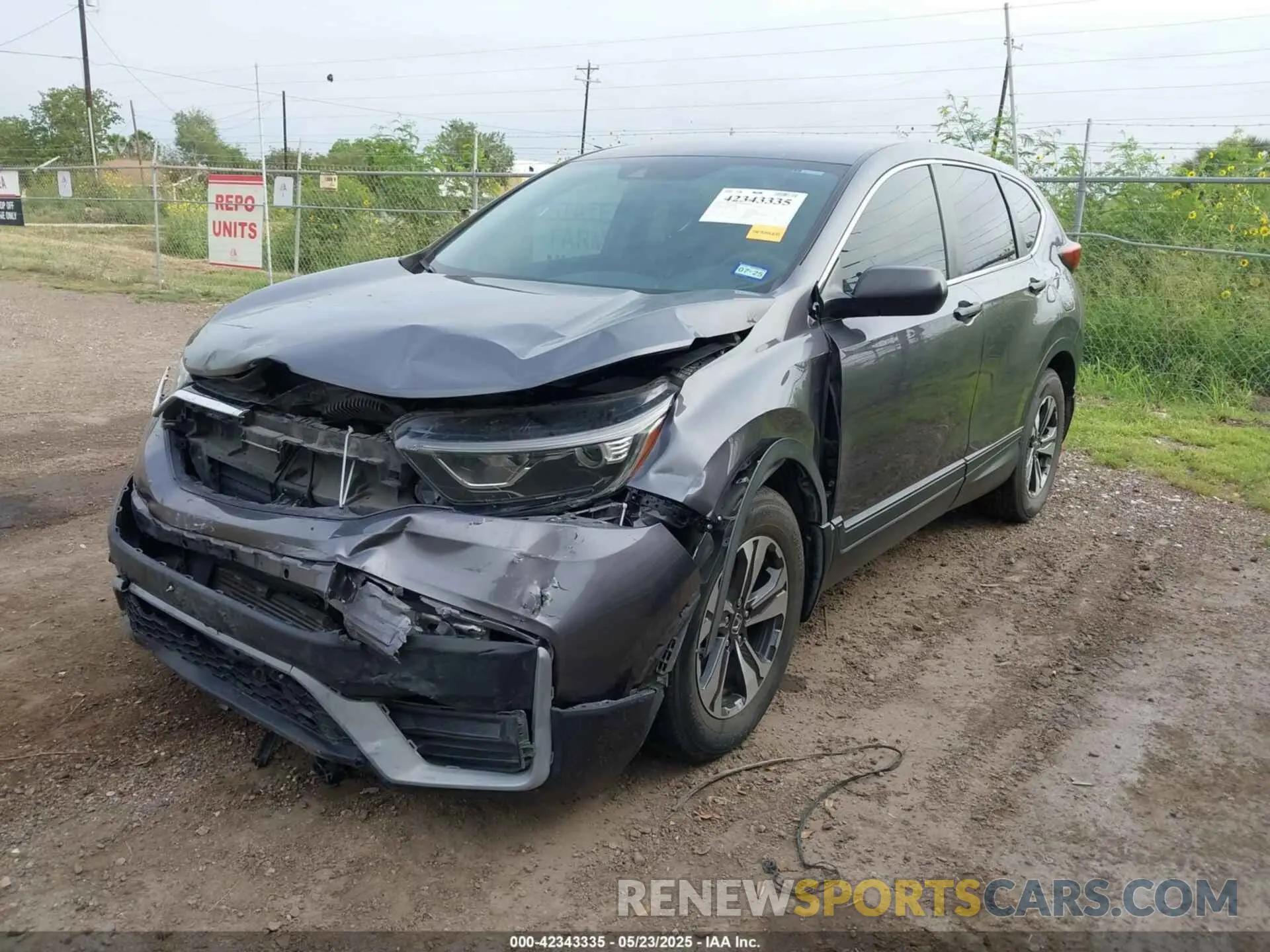 2 Photograph of a damaged car 2HKRW1H20LH410080 HONDA CR-V 2020