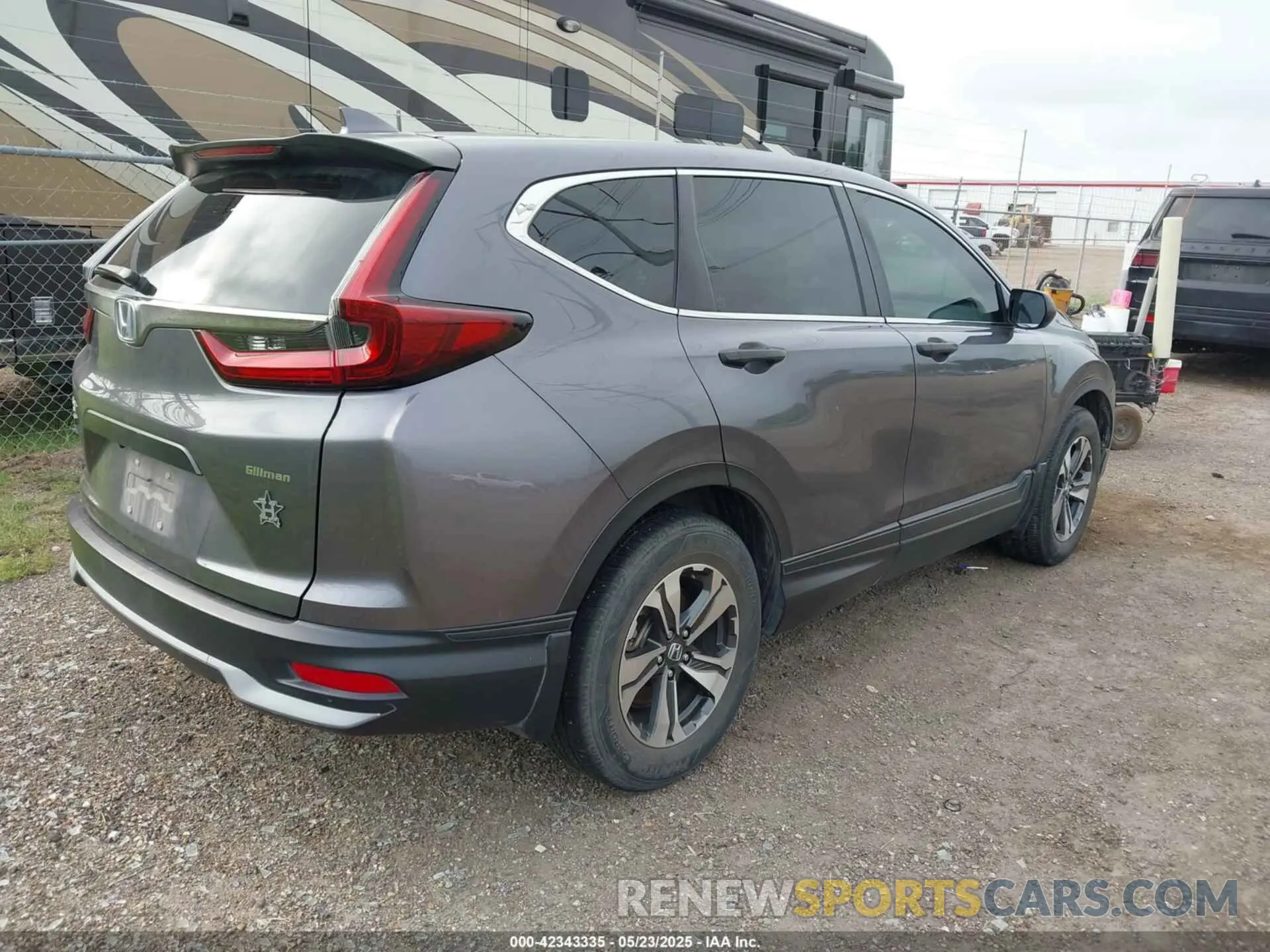 4 Photograph of a damaged car 2HKRW1H20LH410080 HONDA CR-V 2020