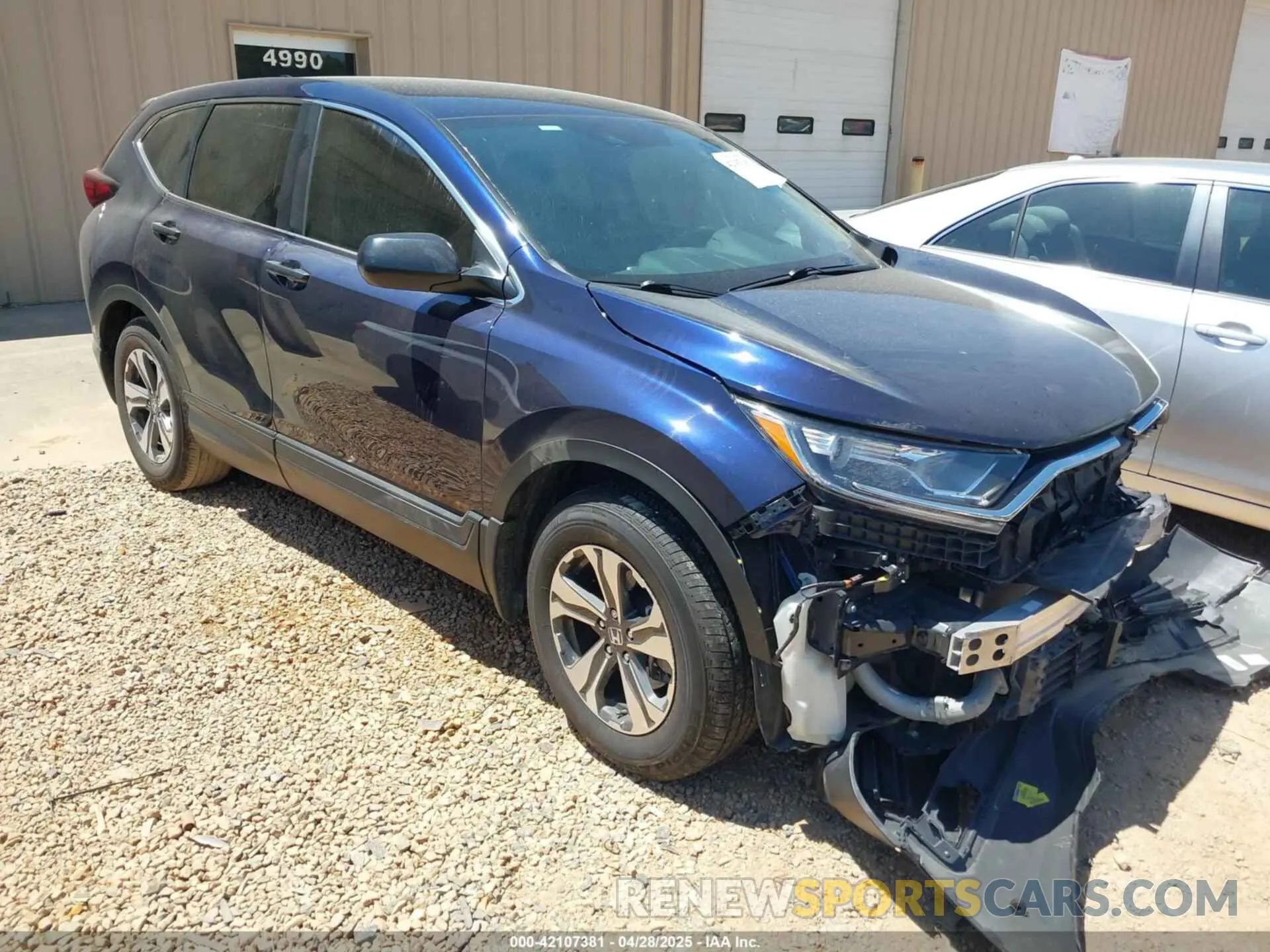 1 Photograph of a damaged car 2HKRW1H22LH412512 HONDA CR-V 2020