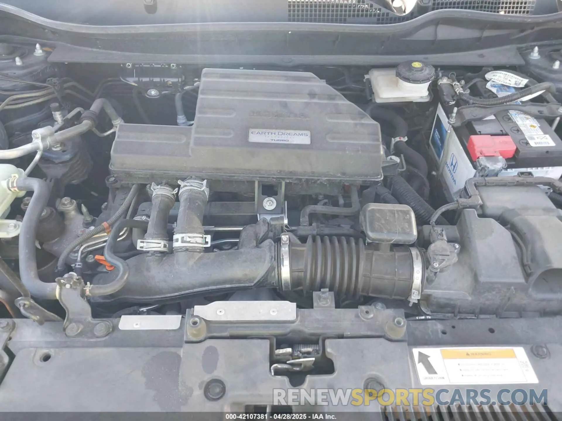 10 Photograph of a damaged car 2HKRW1H22LH412512 HONDA CR-V 2020