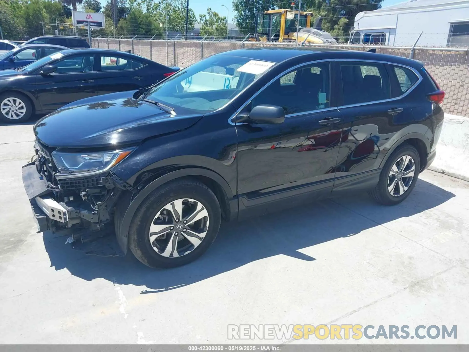 2 Photograph of a damaged car 2HKRW1H23LH419467 HONDA CR-V 2020