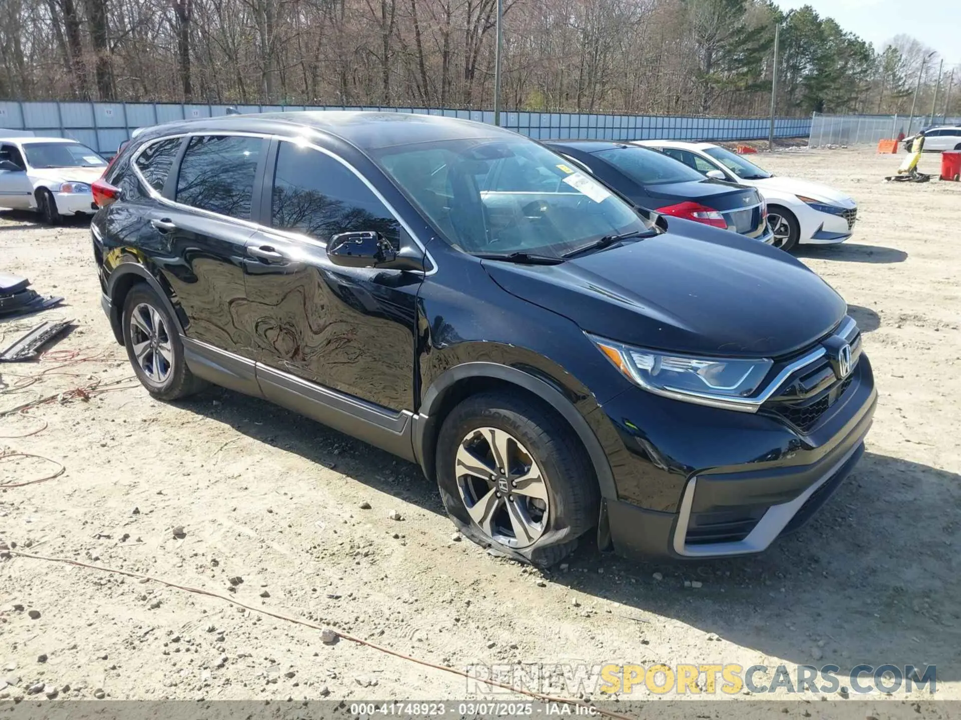 1 Photograph of a damaged car 2HKRW1H29LH414838 HONDA CR-V 2020
