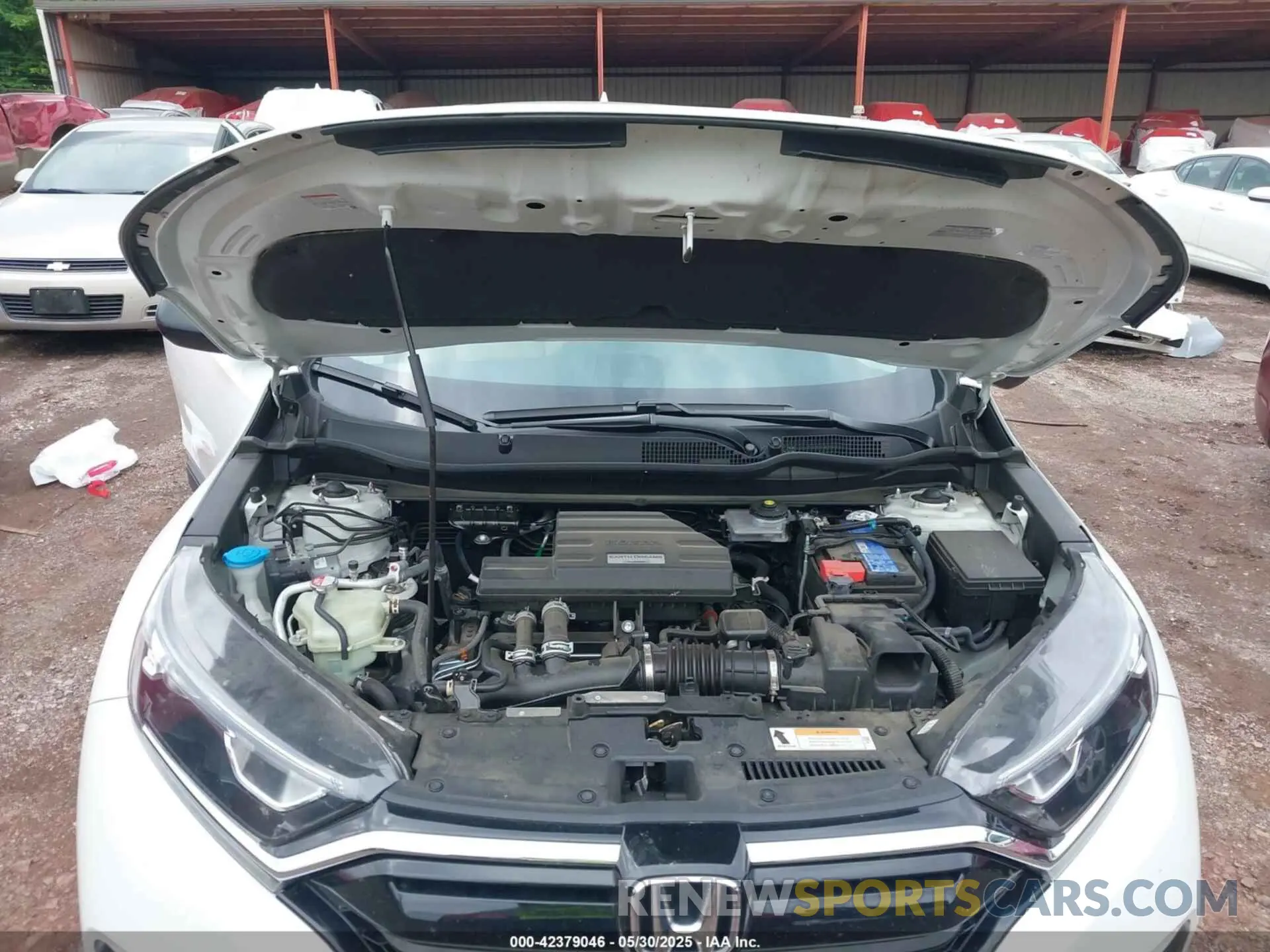 10 Photograph of a damaged car 2HKRW1H2XLH411527 HONDA CR-V 2020