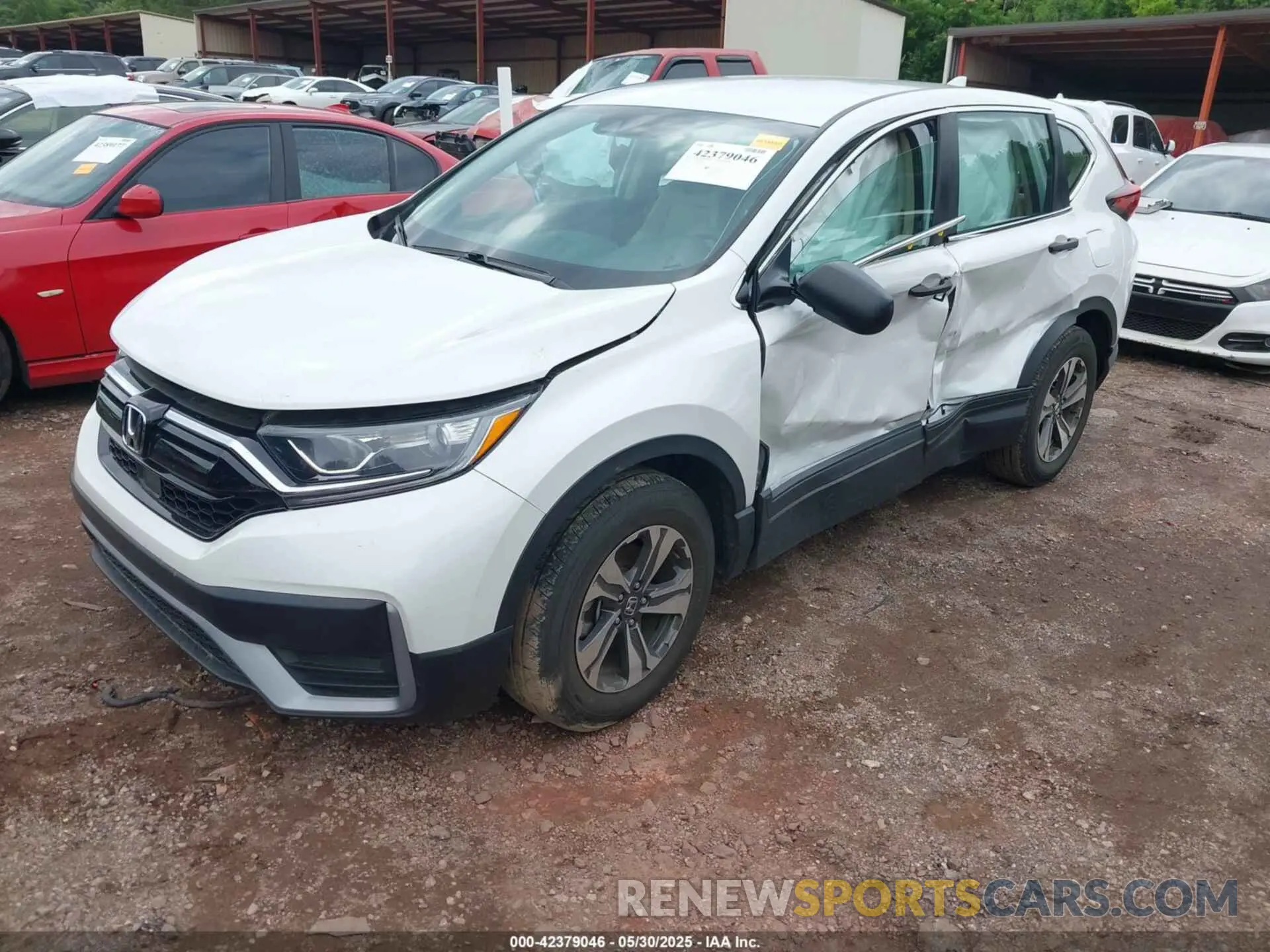 2 Photograph of a damaged car 2HKRW1H2XLH411527 HONDA CR-V 2020