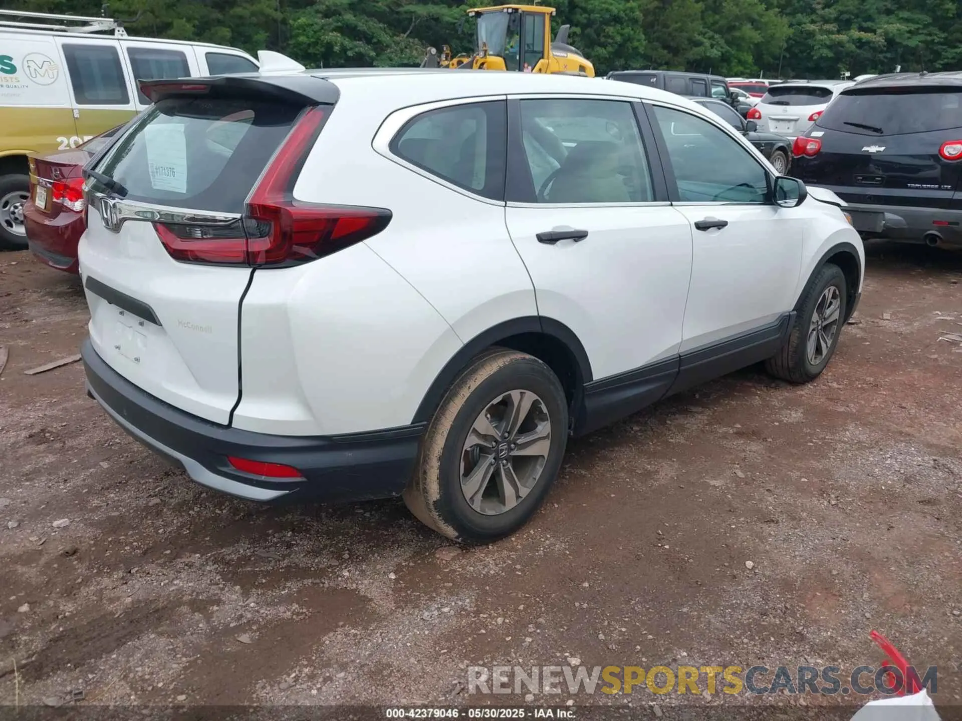 4 Photograph of a damaged car 2HKRW1H2XLH411527 HONDA CR-V 2020
