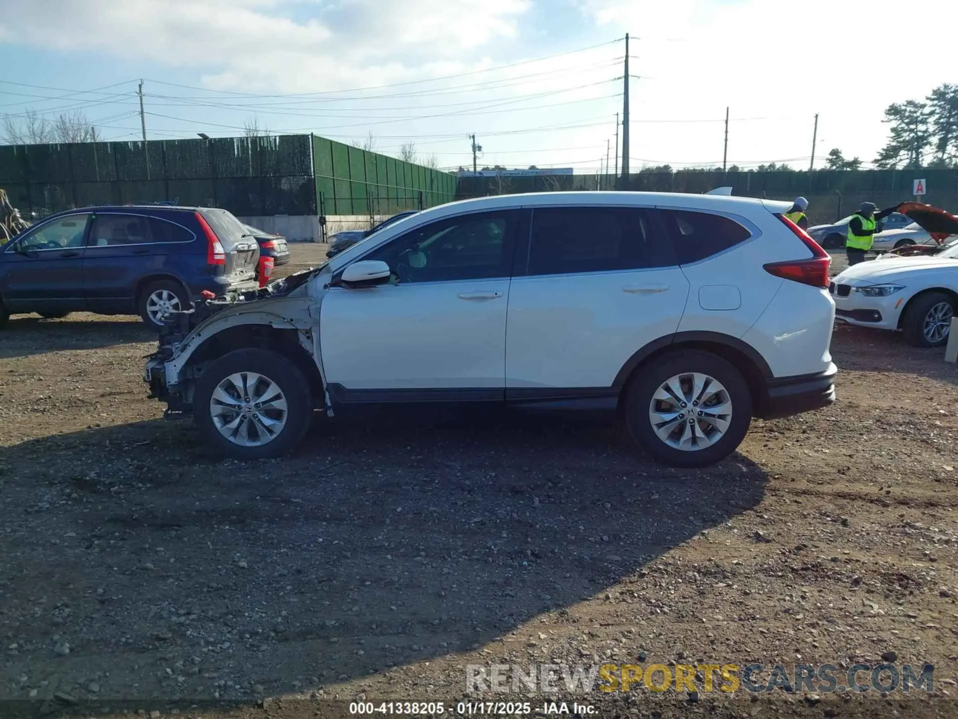 14 Photograph of a damaged car 2HKRW1H51LH416321 HONDA CR-V 2020