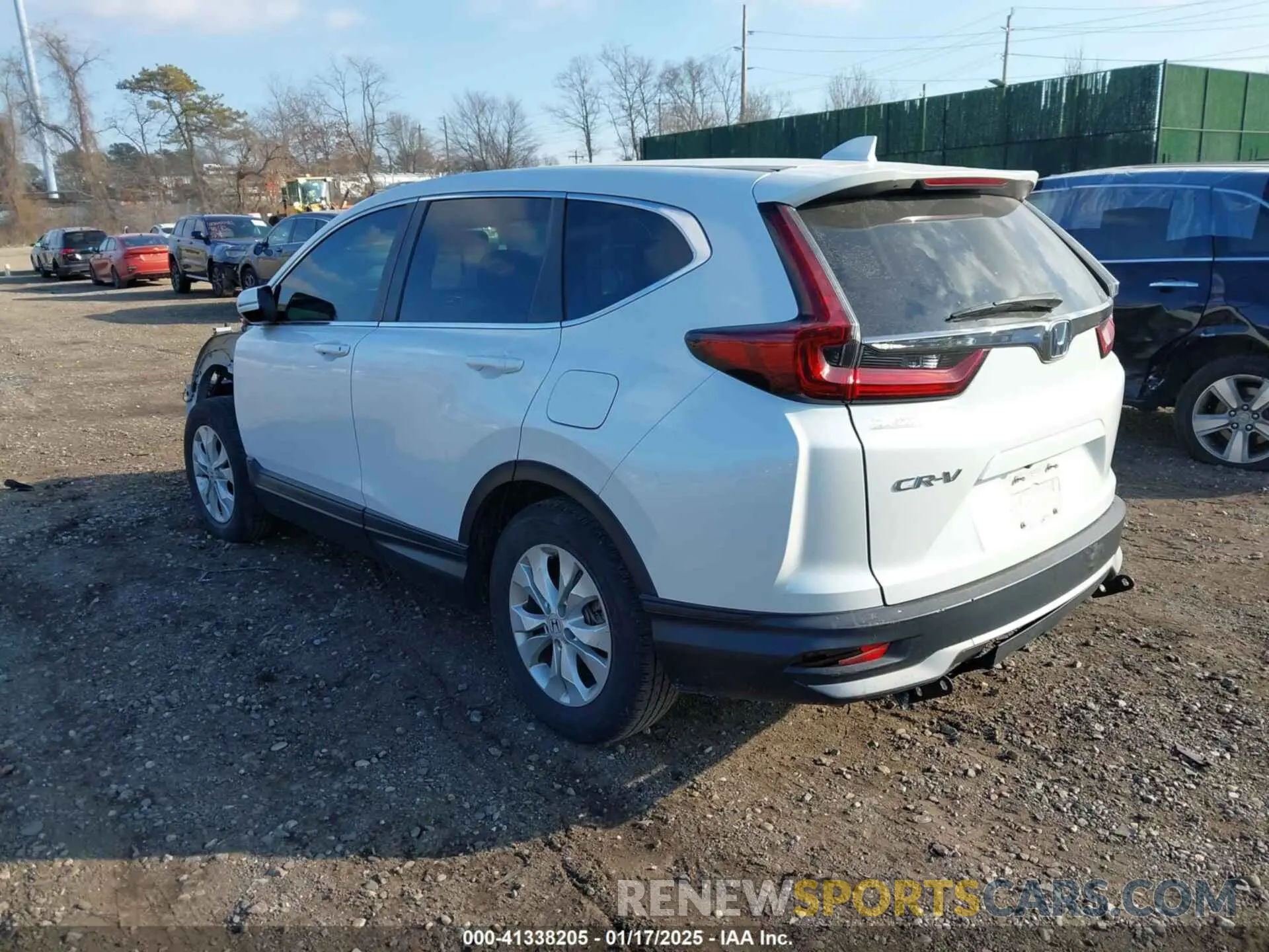 3 Photograph of a damaged car 2HKRW1H51LH416321 HONDA CR-V 2020