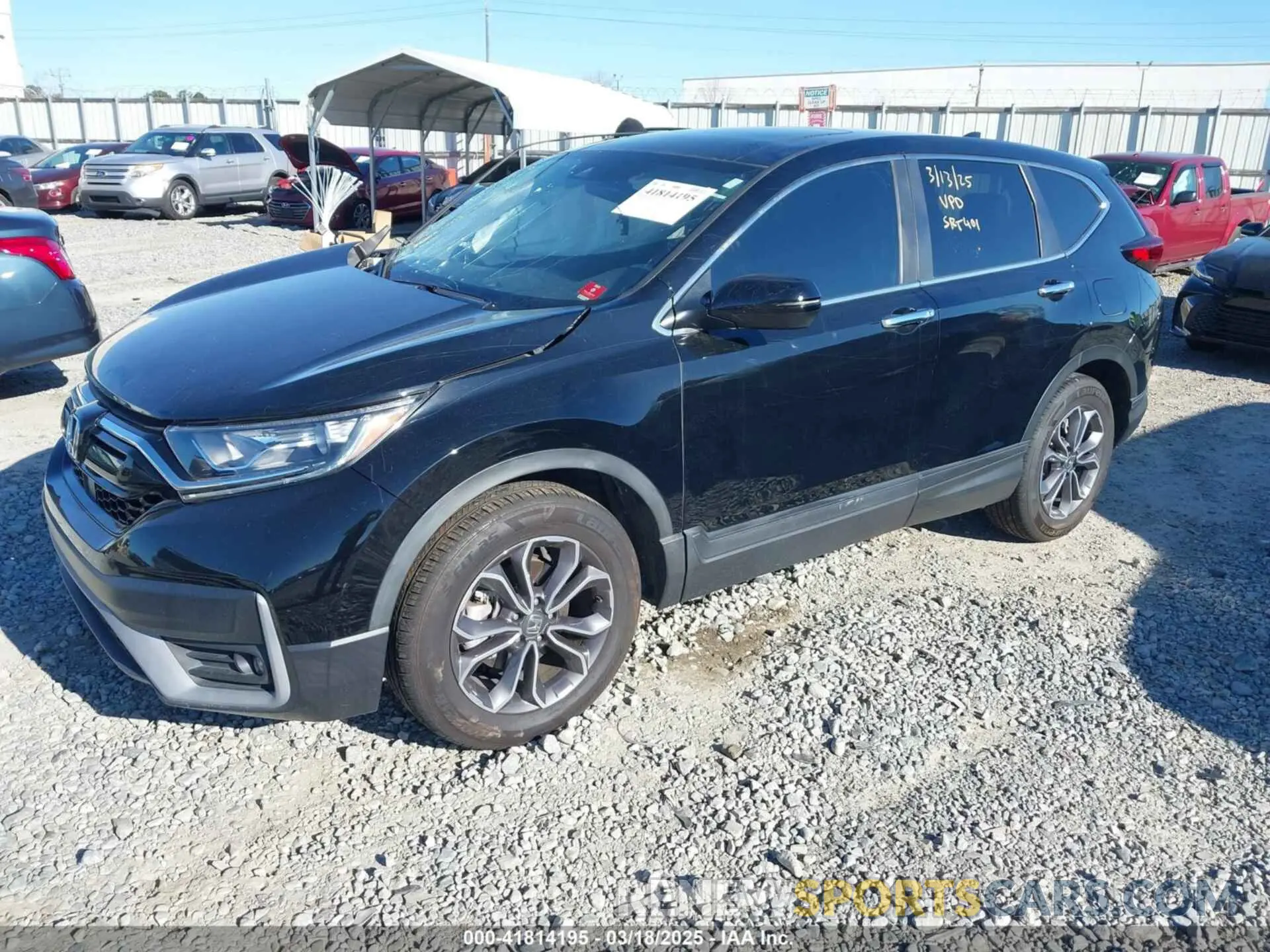 2 Photograph of a damaged car 2HKRW1H55LH401563 HONDA CR-V 2020