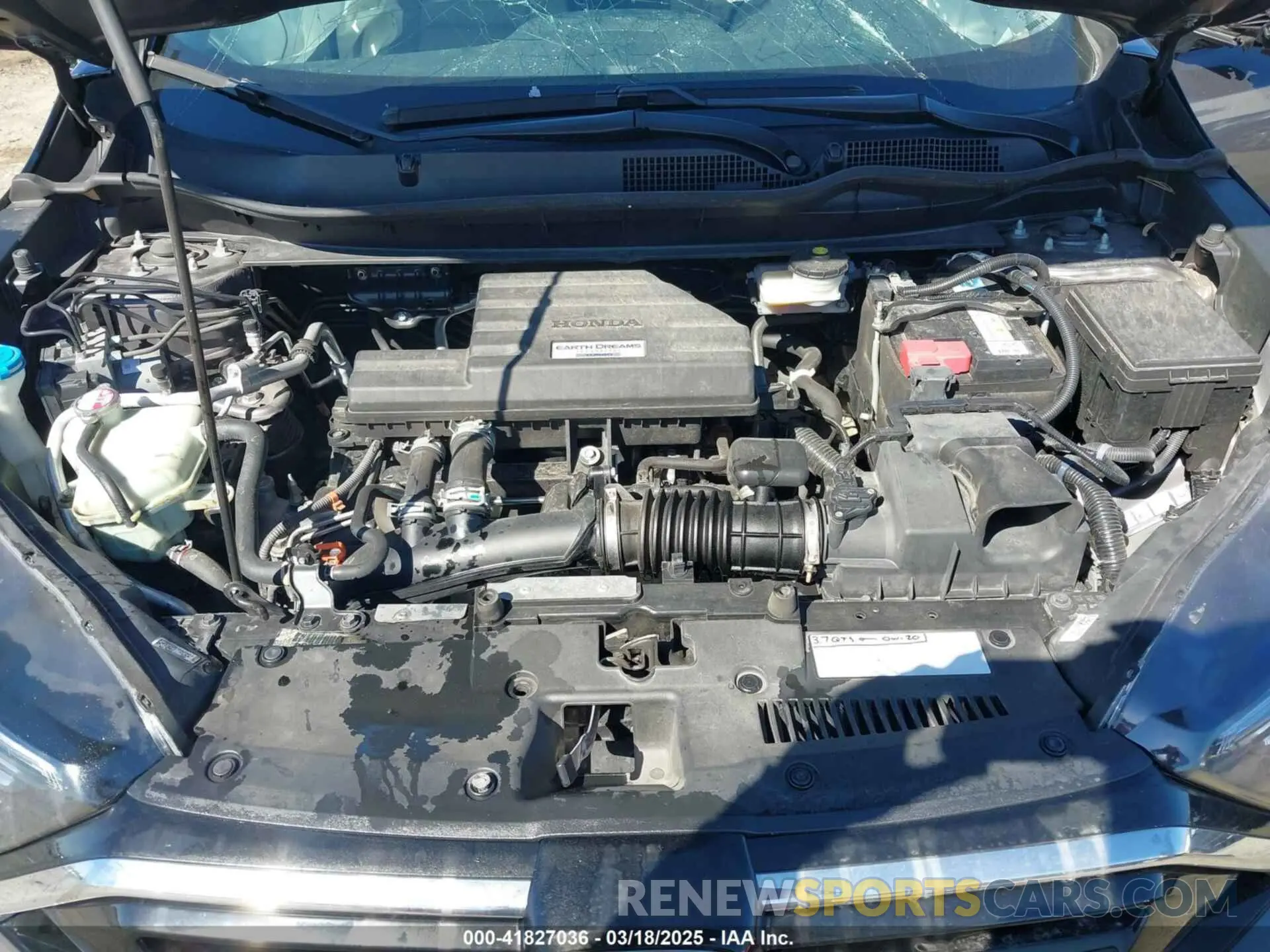 10 Photograph of a damaged car 2HKRW1H55LH405788 HONDA CR-V 2020