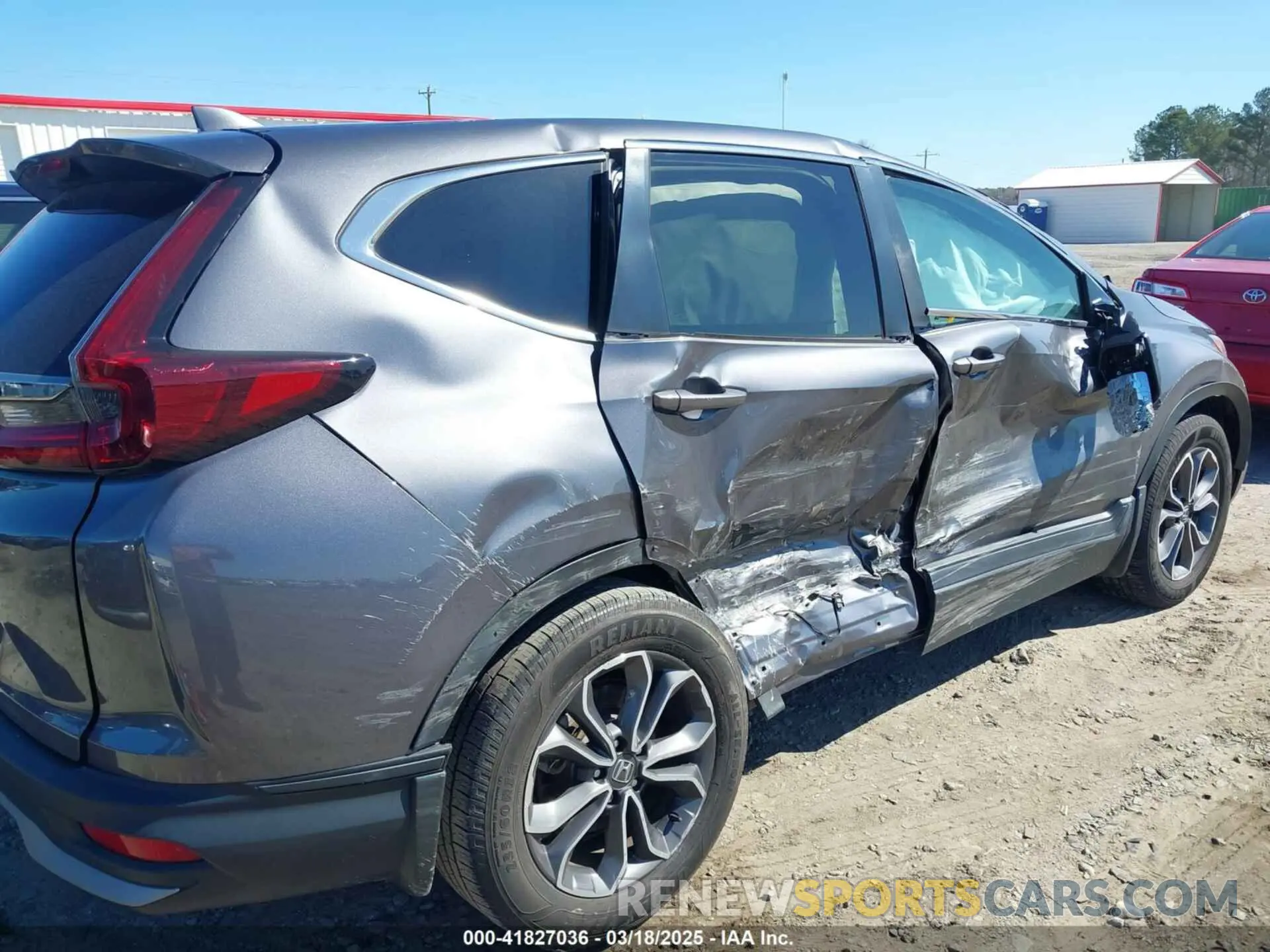 6 Photograph of a damaged car 2HKRW1H55LH405788 HONDA CR-V 2020