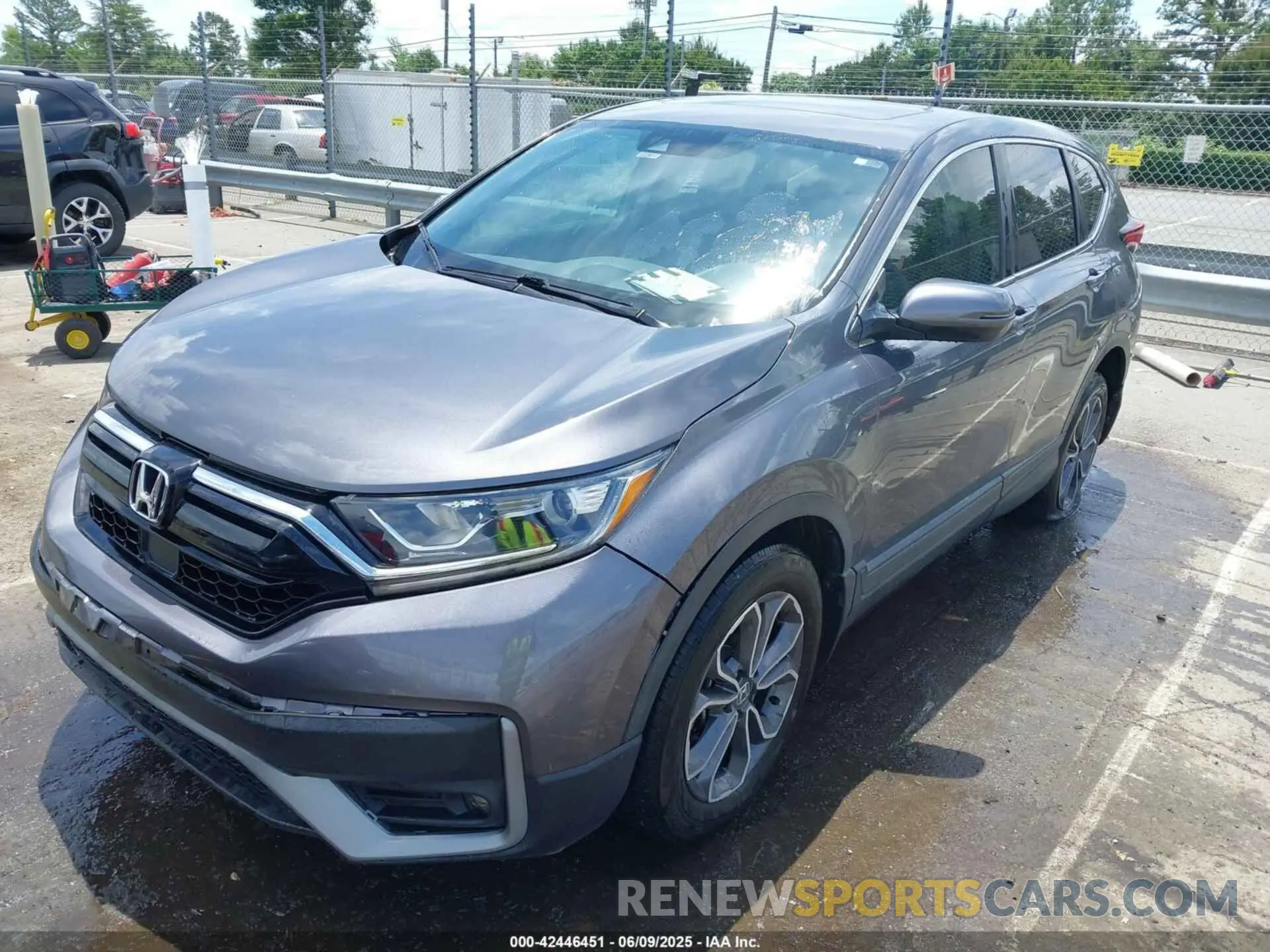 2 Photograph of a damaged car 2HKRW1H58LH407583 HONDA CR-V 2020