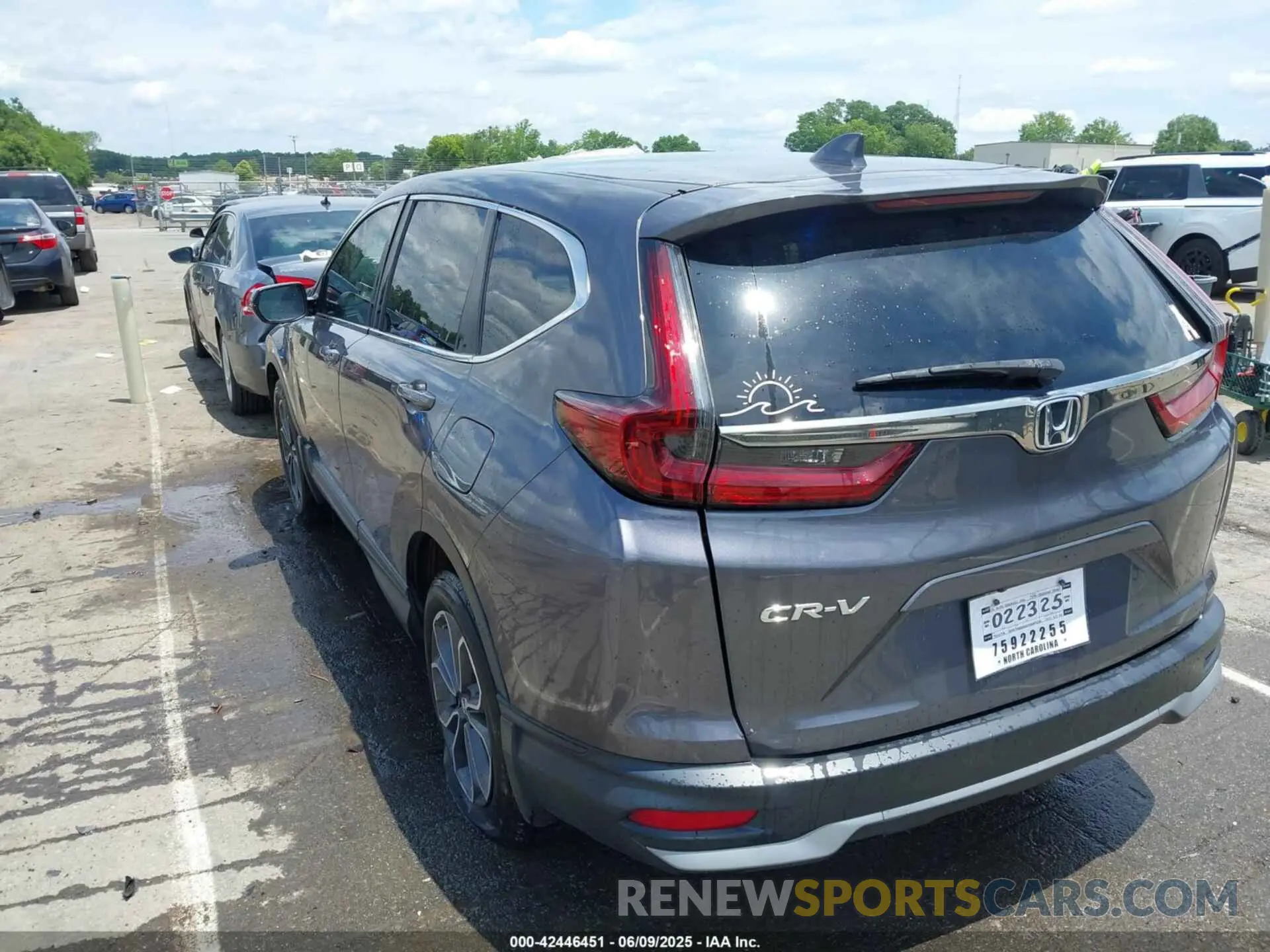 3 Photograph of a damaged car 2HKRW1H58LH407583 HONDA CR-V 2020